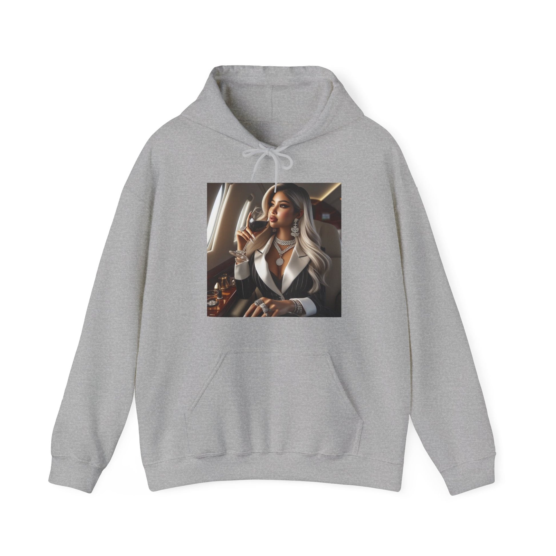 Private Business Hoodie Hoodie Printify Sport Grey S