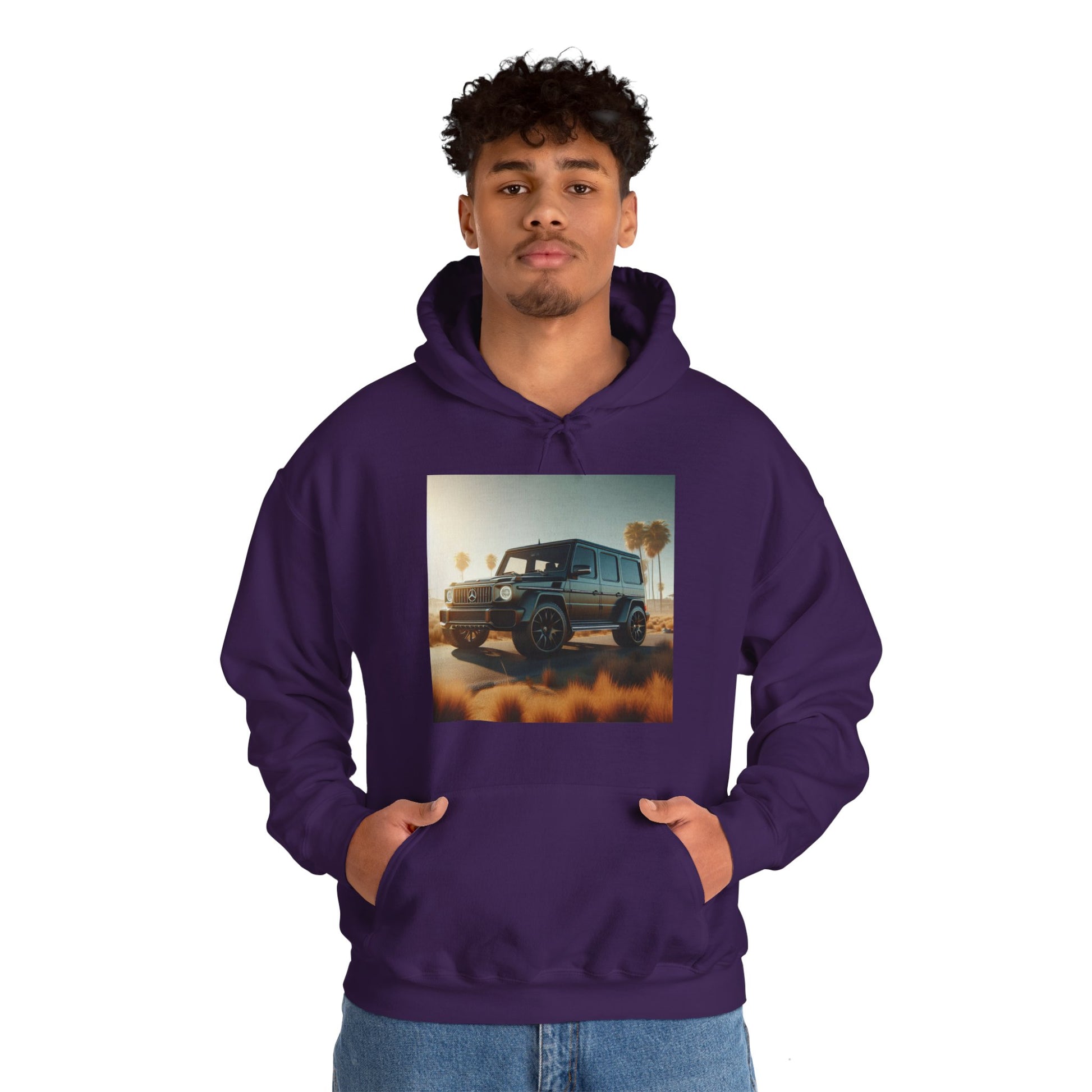 Black G-Wagon Hoodie Hoodie Printify