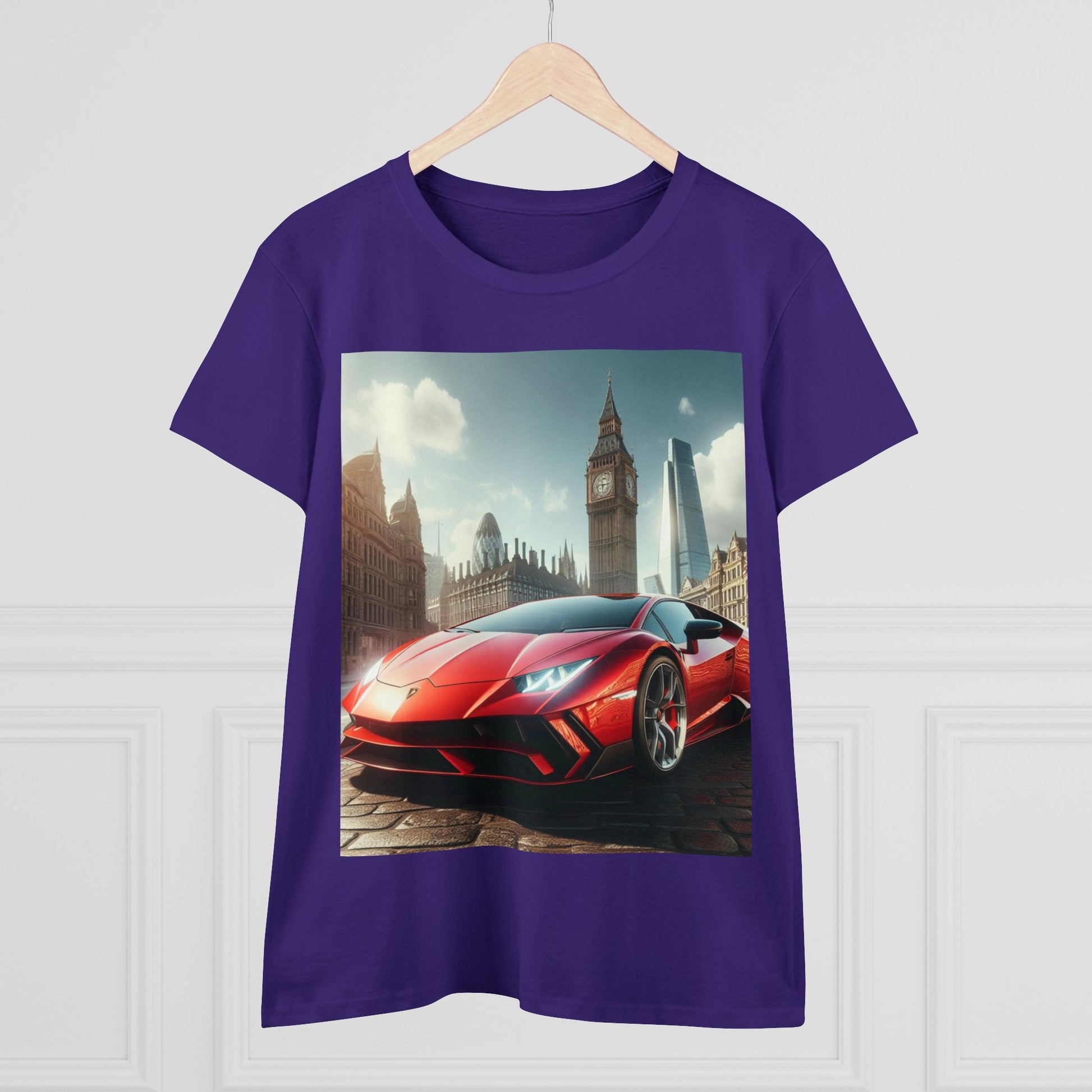 Red Lamborghini T-Shirt T-Shirt Printify