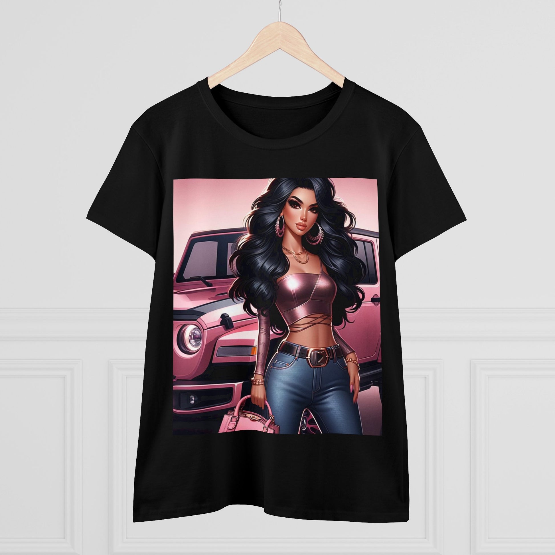 Pink Luxury T-Shirt T-Shirt Printify