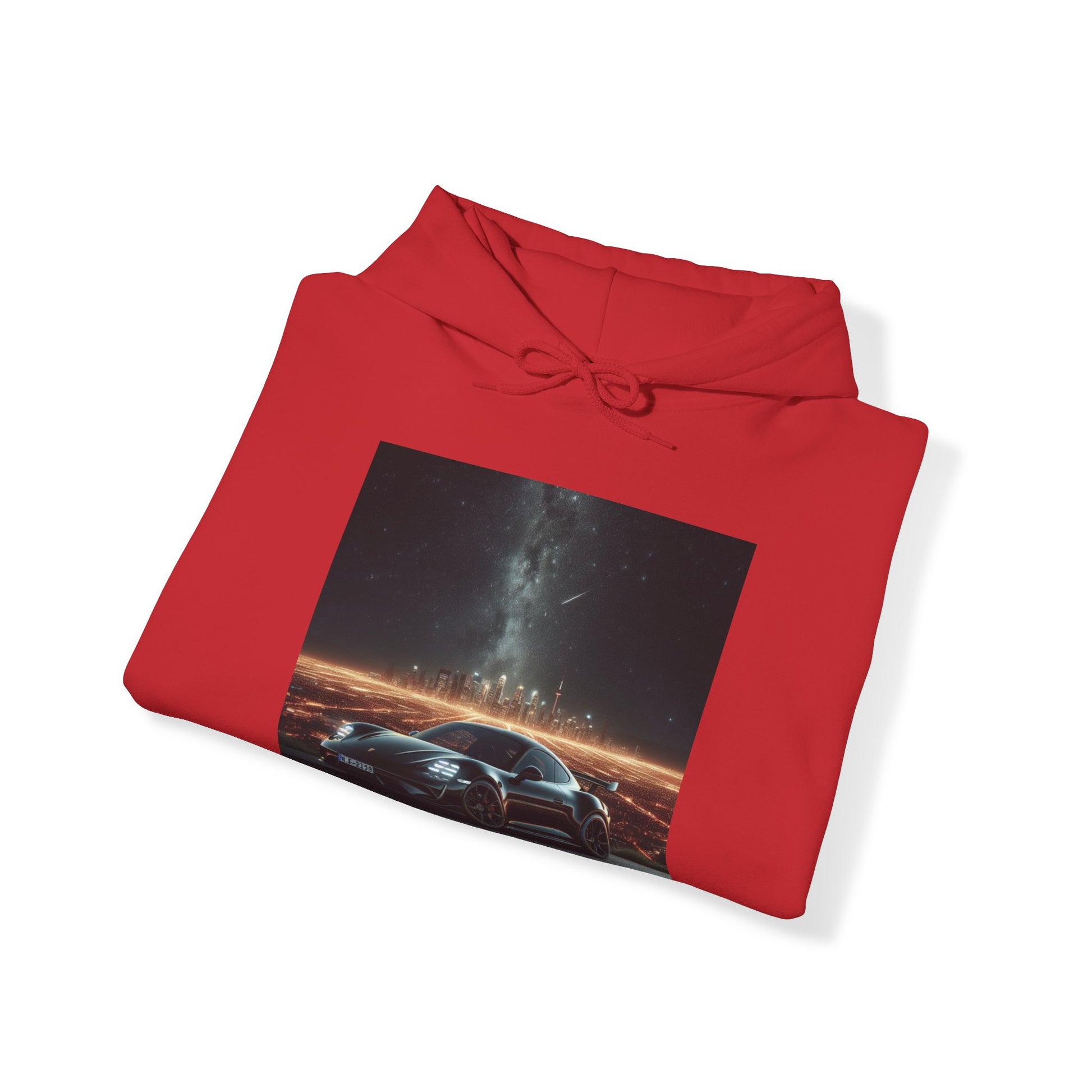 Black Porsche Hoodie Hoodie Printify