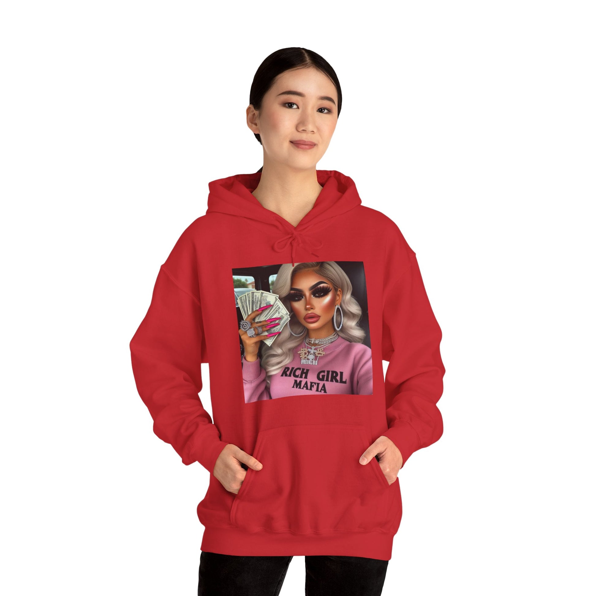 Rich Girl Mafia Hoodie Hoodie Printify