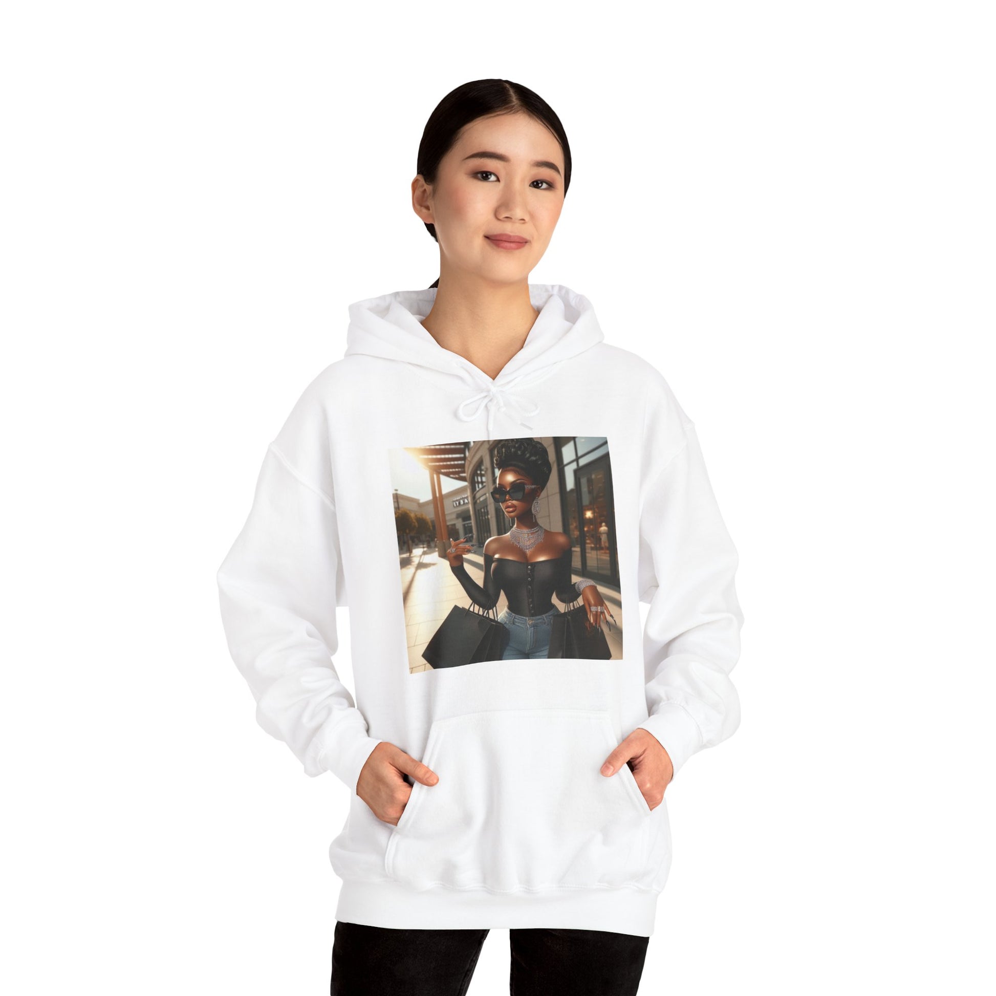 Let's Shop Hoodie Hoodie Printify