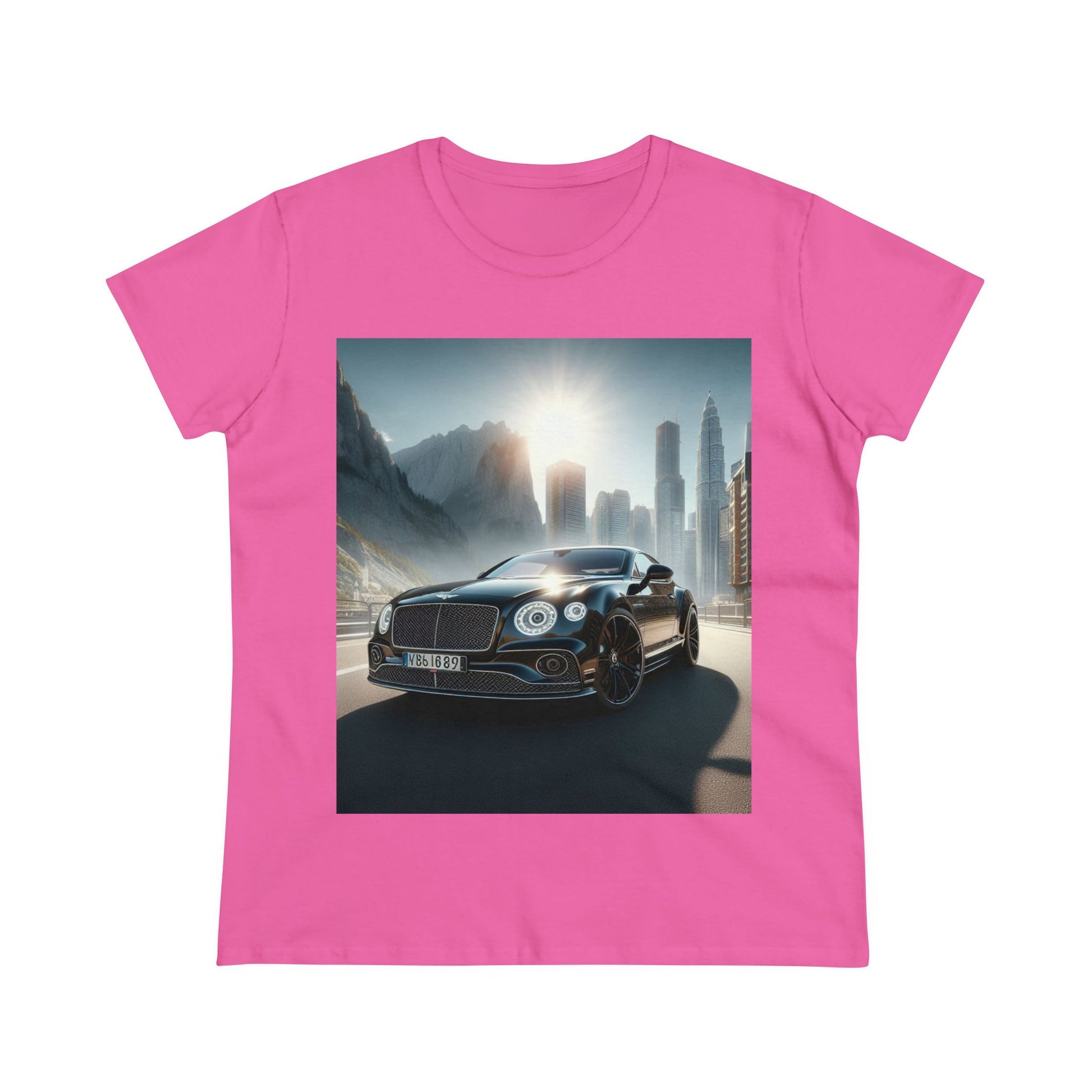 Black Bentley T-Shirt T-Shirt Printify Azalea S
