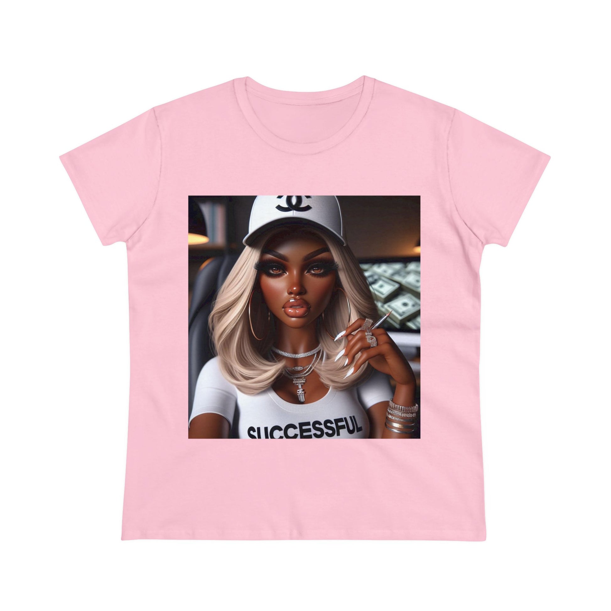 Big Money T-Shirt T-Shirt Printify Light Pink S