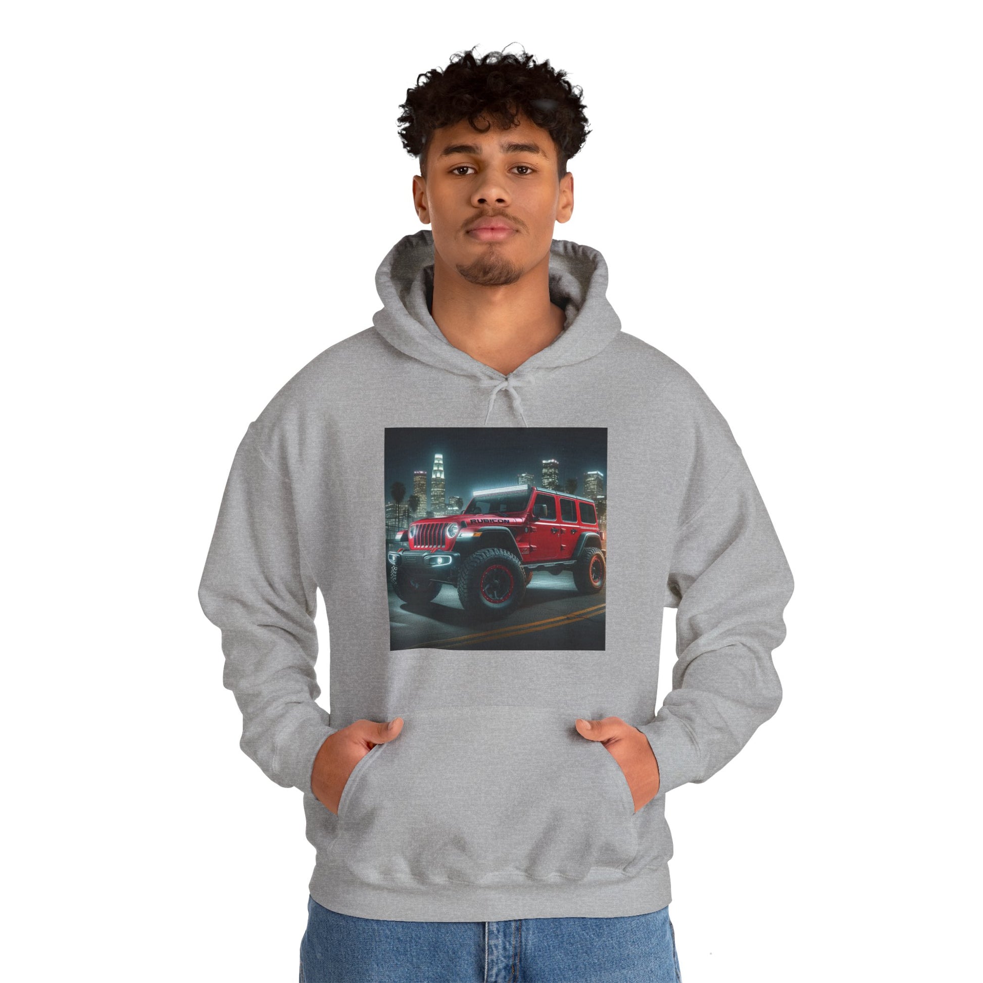 Red Rubicon Hoodie Hoodie Printify