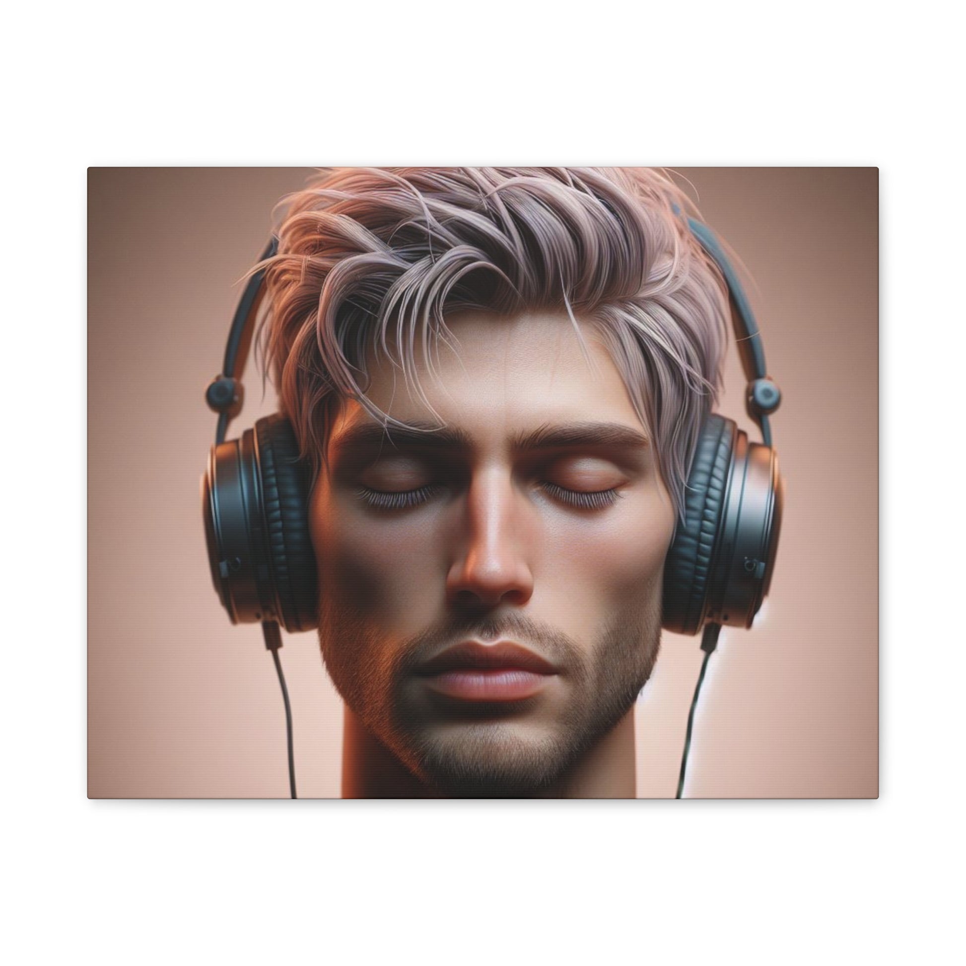 Music Vibes Canvas Canvas Printify