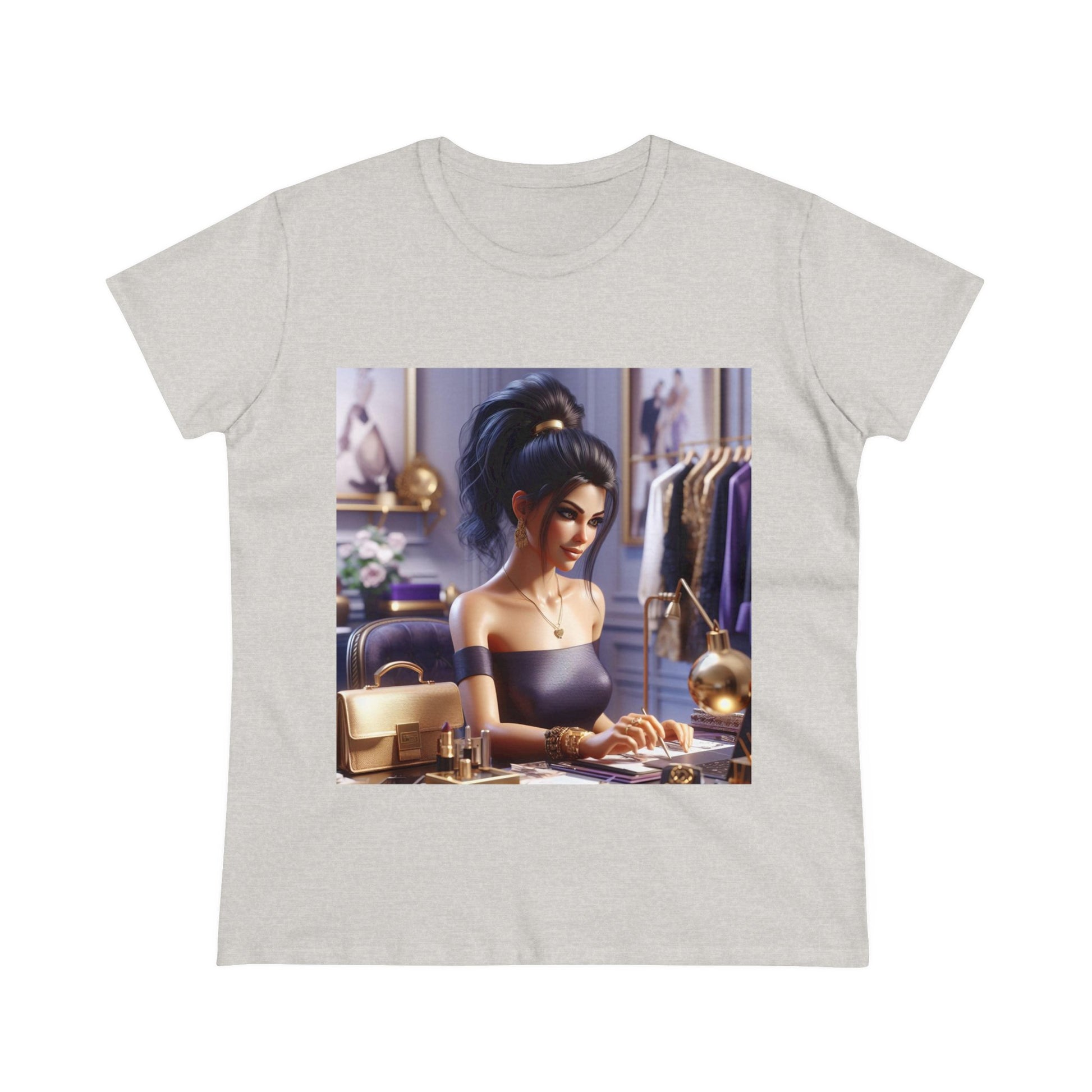Fashion and Beauty T-Shirt T-Shirt Printify Ash S