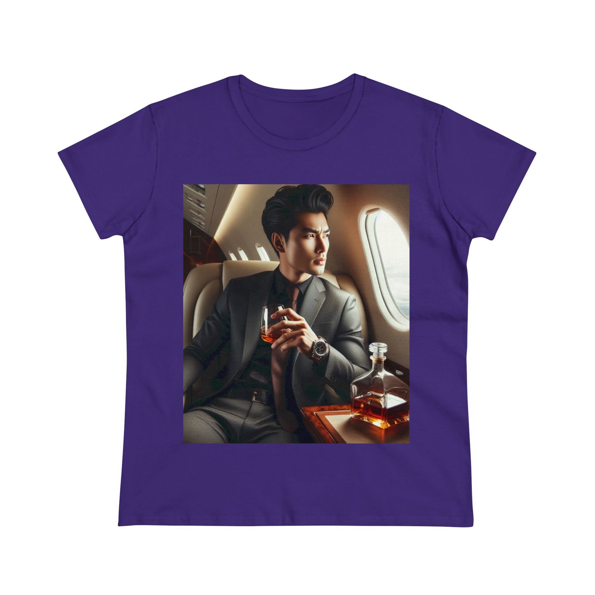 Private Business T-Shirt T-Shirt Printify Purple S