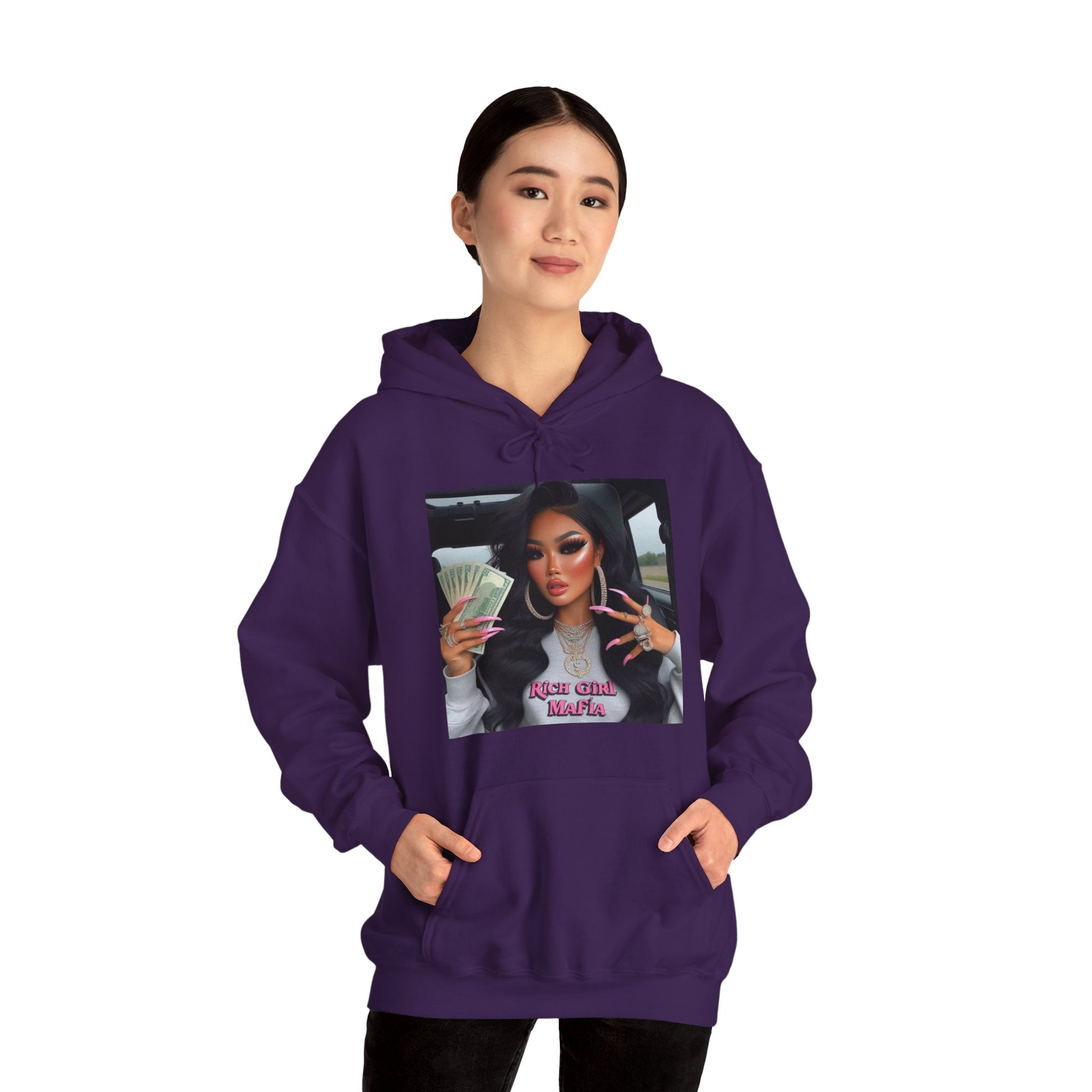 Rich Girl Mafia Hoodie Hoodie Printify