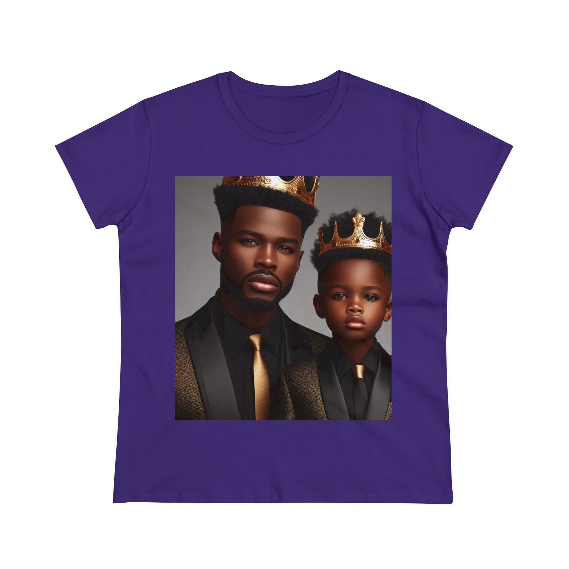 Royalty T-Shirt T-Shirt Printify Purple S