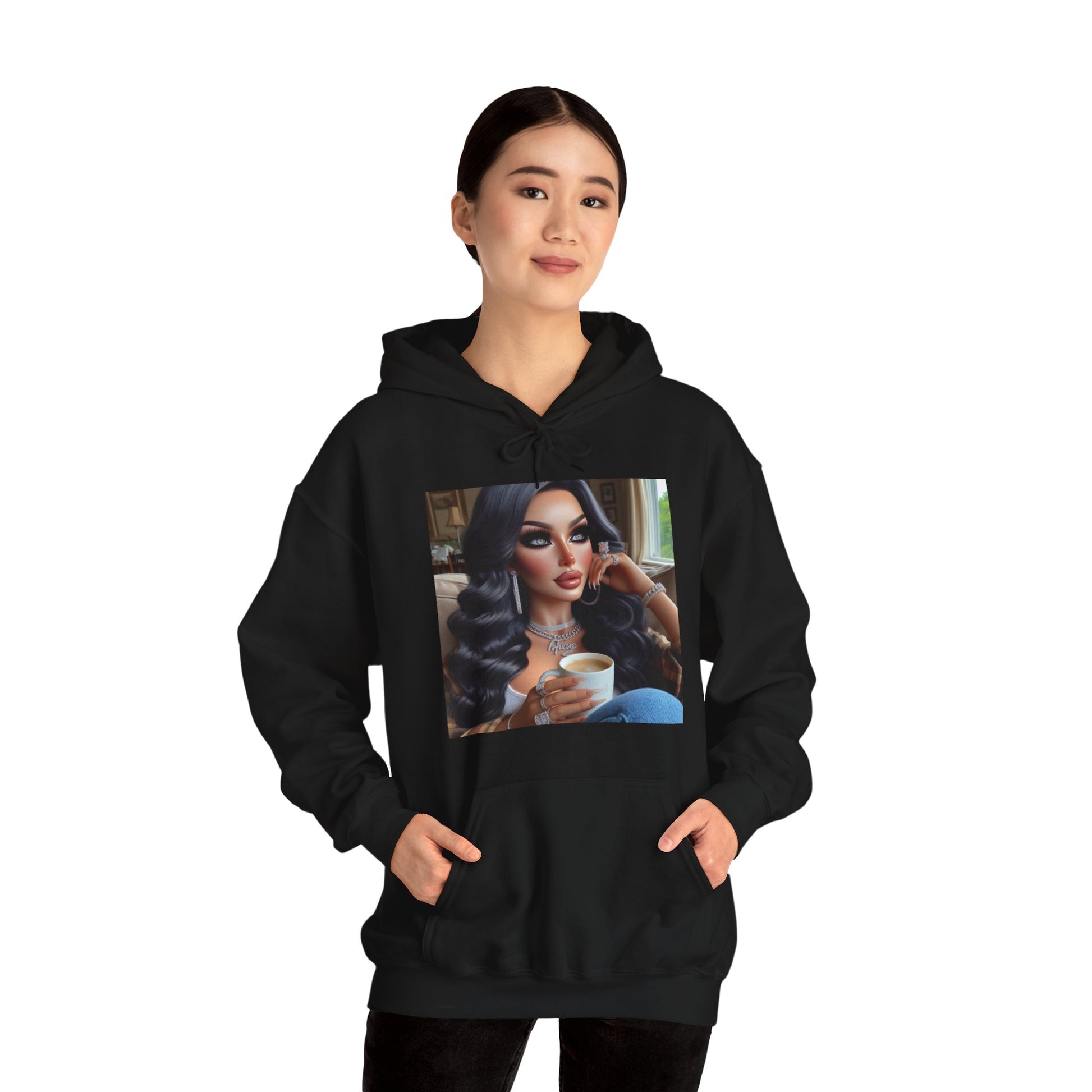 Coffee Break Hoodie Hoodie Printify