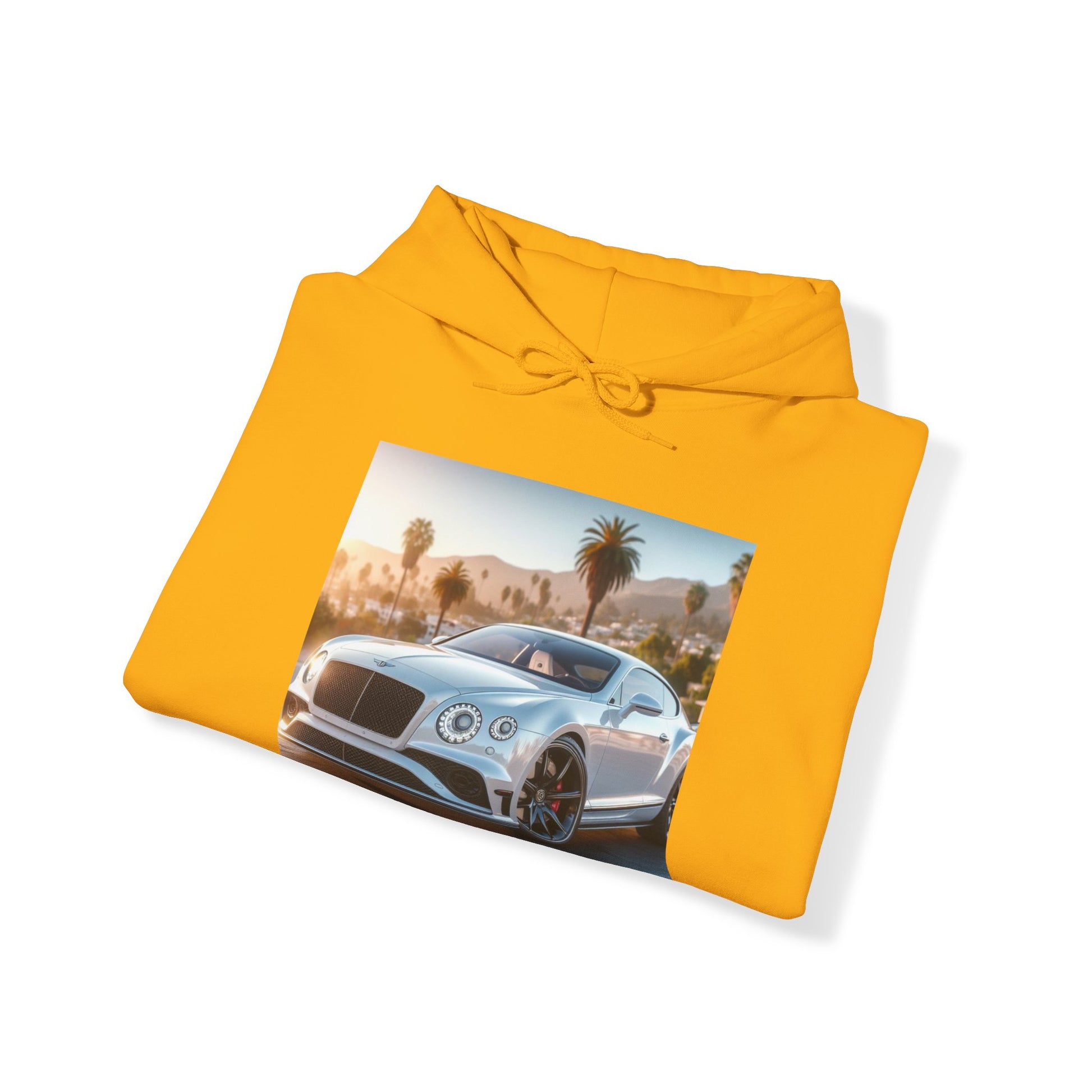Silver Bentley Hoodie Hoodie Printify