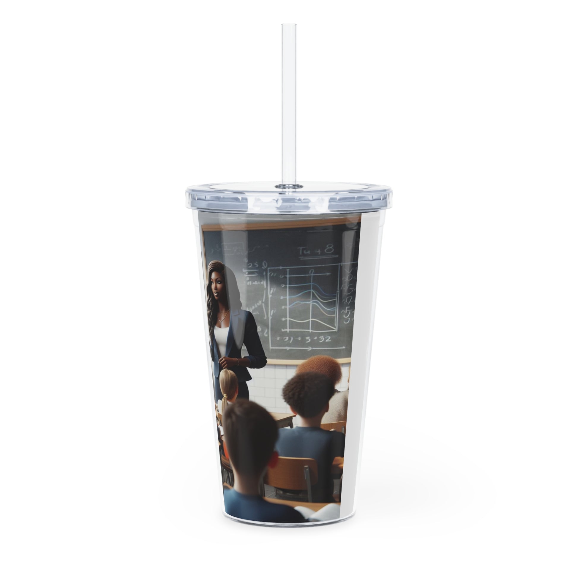 Class in Session Tumbler with Straw Mug Printify