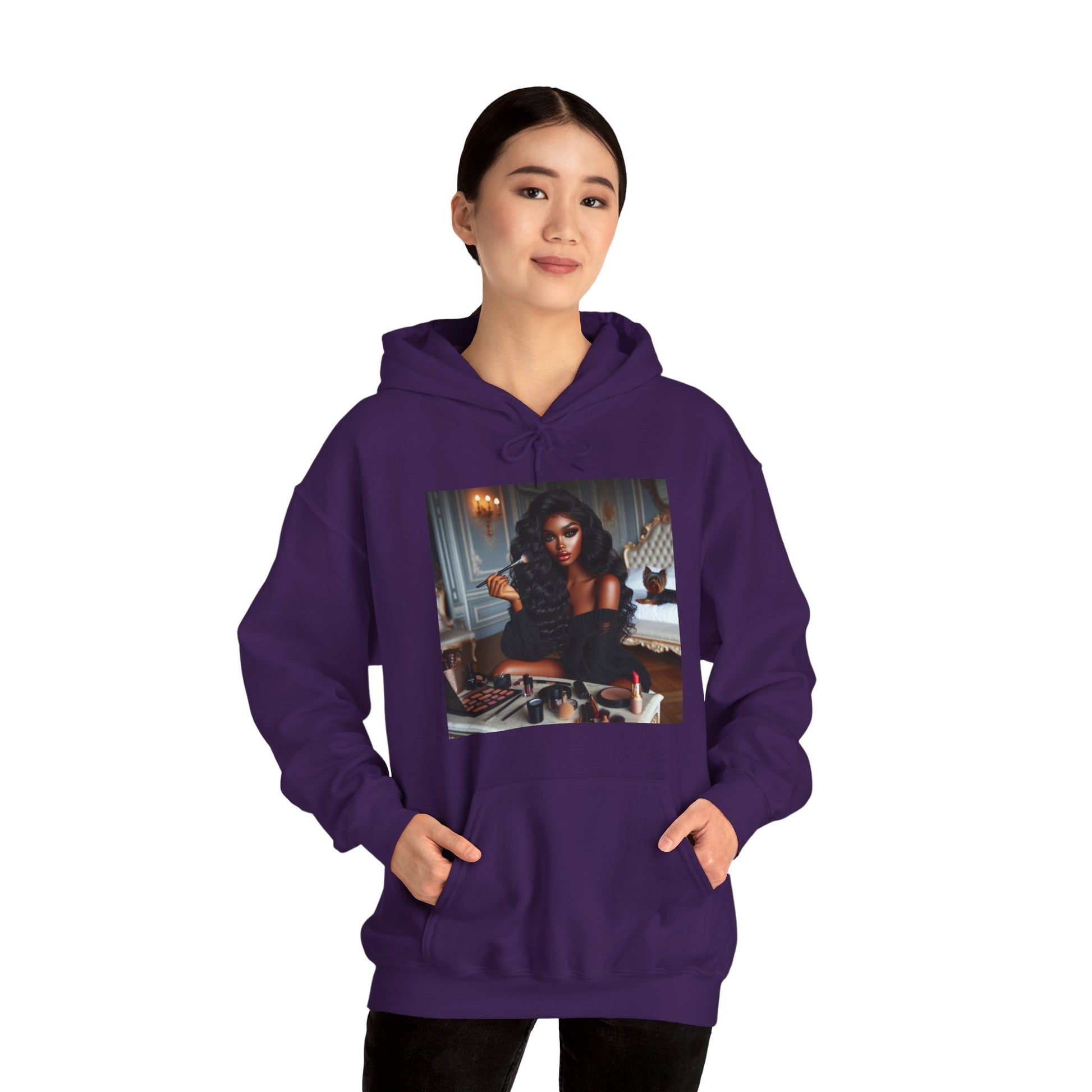 Make Up Time Hoodie Hoodie Printify