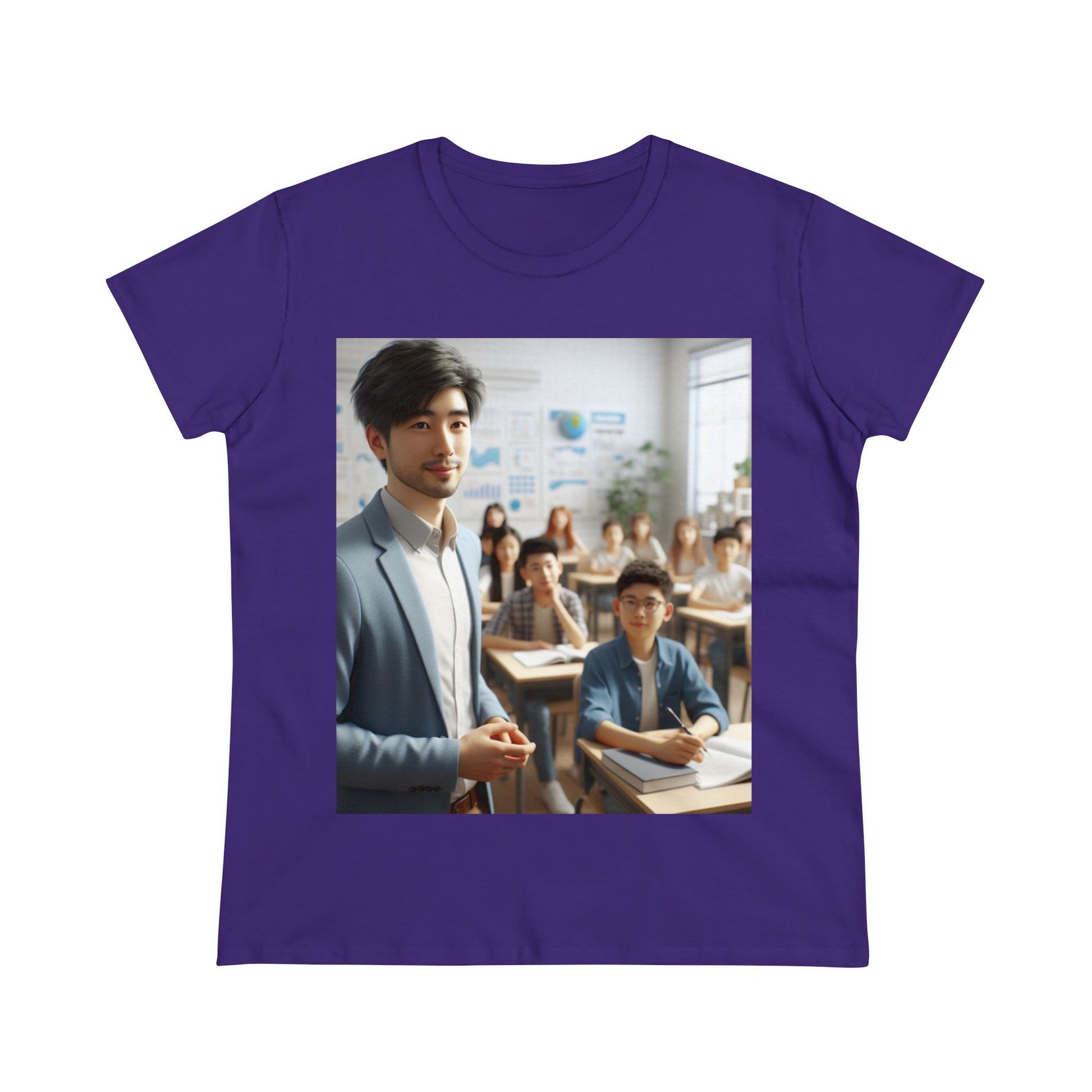 Class in Session T-Shirts T-Shirt Printify Purple S