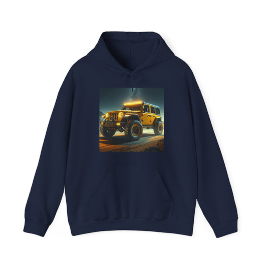 Yellow Rubicon Hoodie Hoodie Printify Navy S