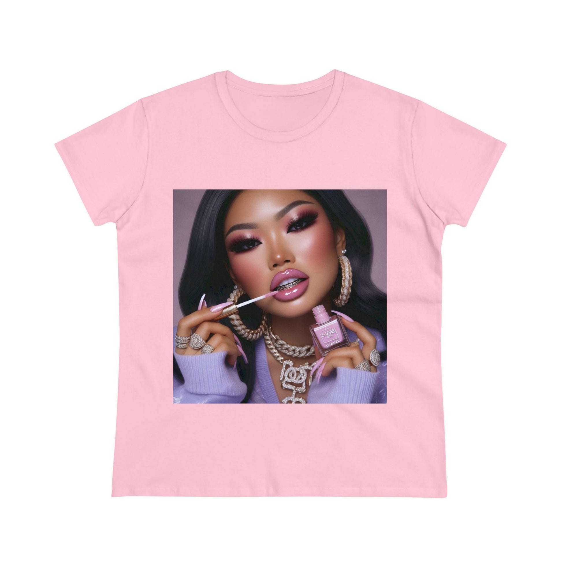Gloss Up T-Shirt T-Shirt Printify Light Pink S