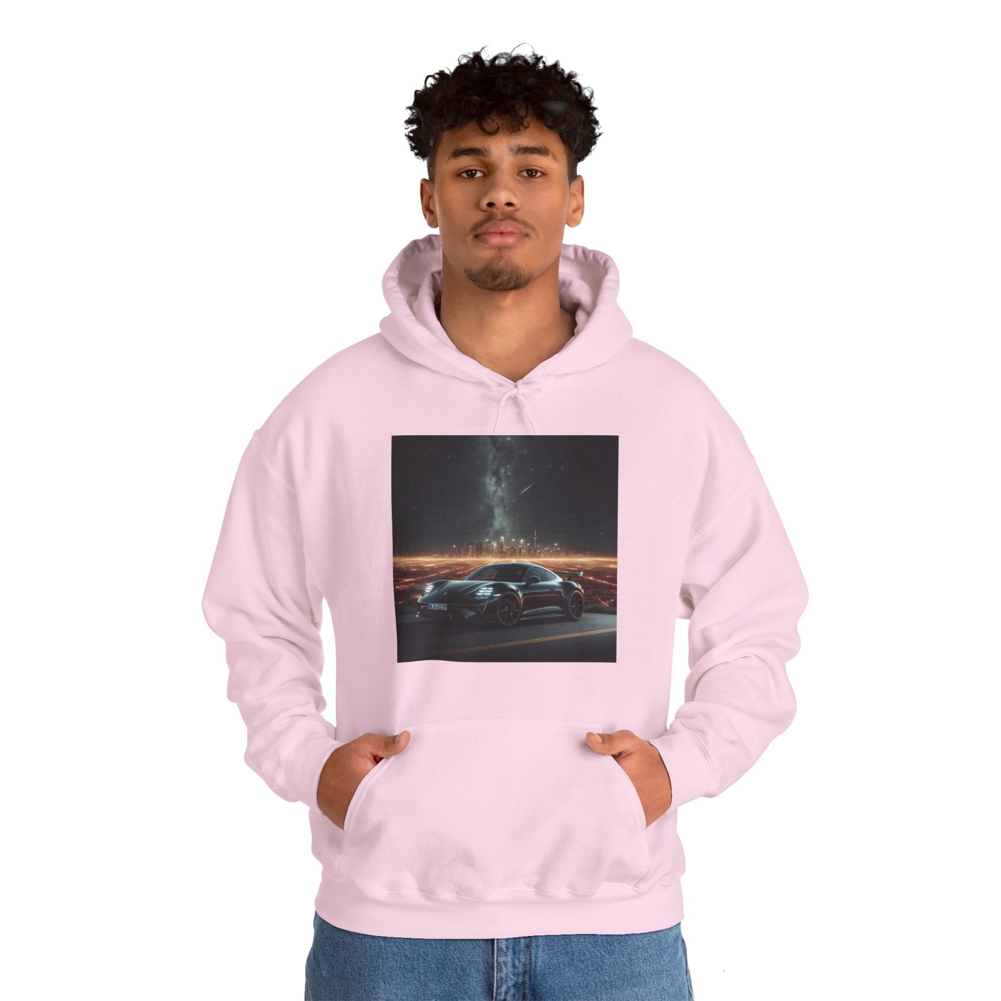 Black Porsche Hoodie Hoodie Printify