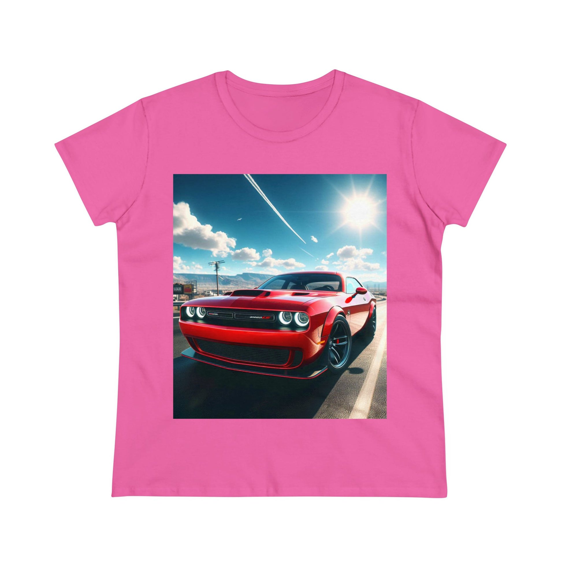 Red Challenger T-Shirt T-Shirt Printify Azalea S