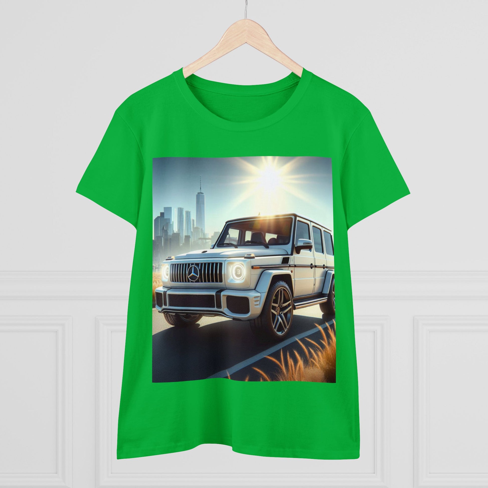 White G-Wagon T-Shirt T-Shirt Printify