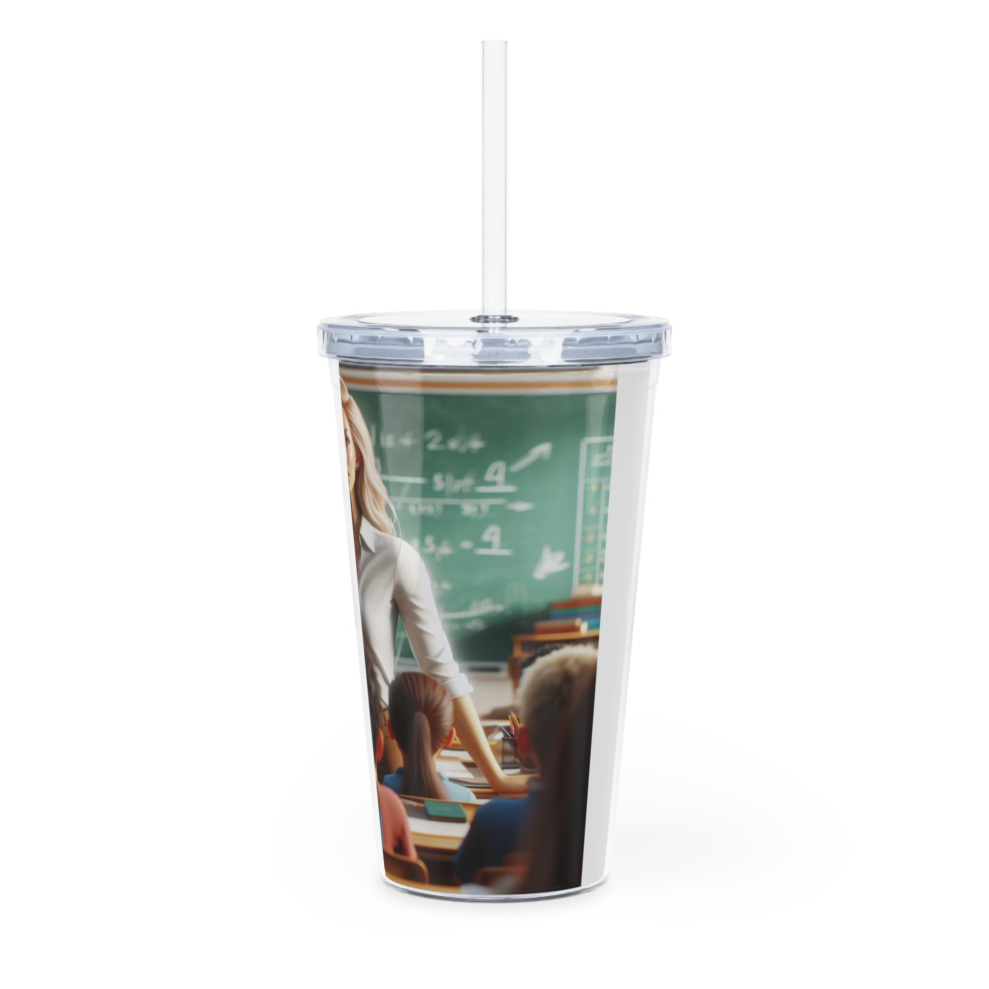 Class in Session Tumbler with Straw Mug Printify