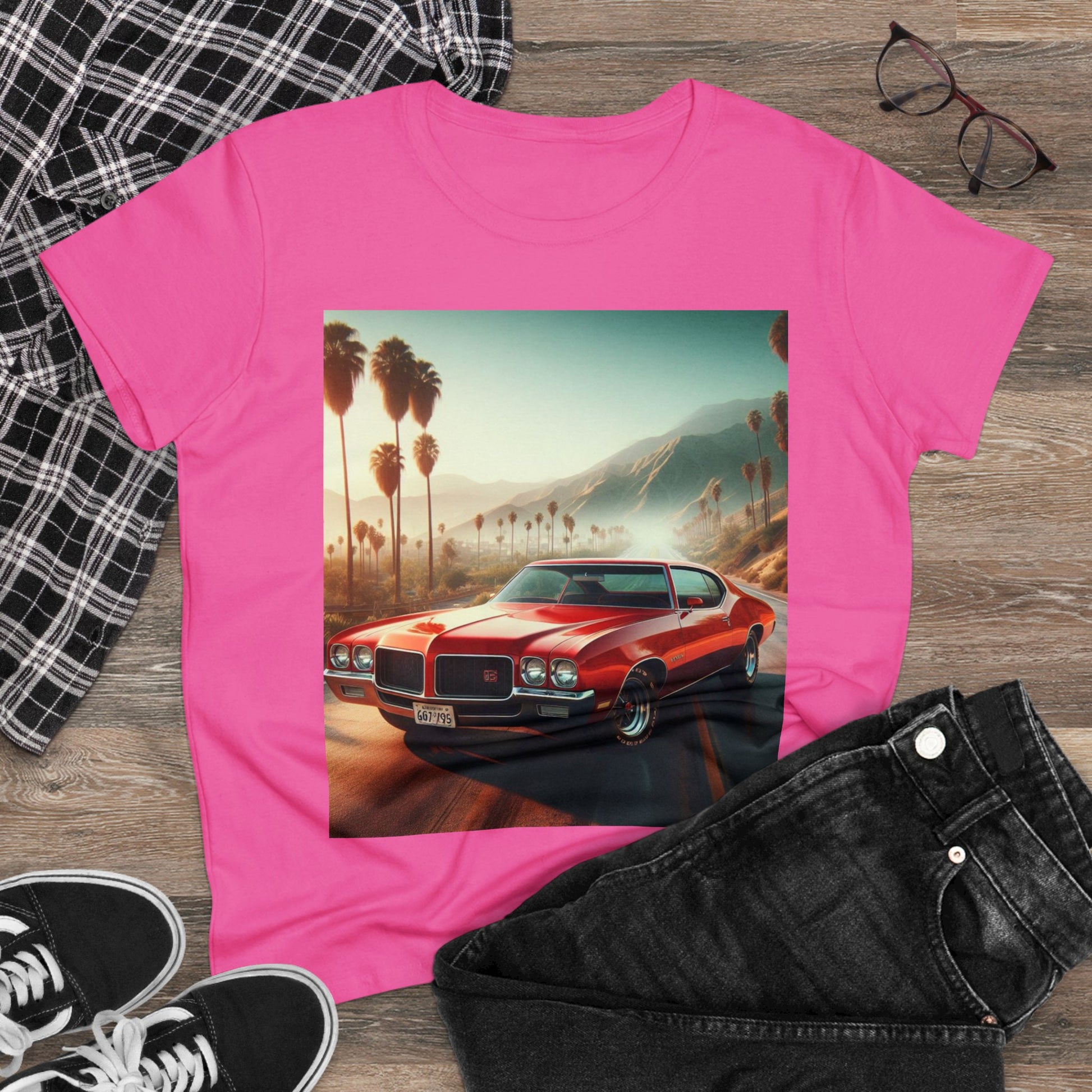 1972 Red Buick Gran Sport T-Shirt T-Shirt Printify