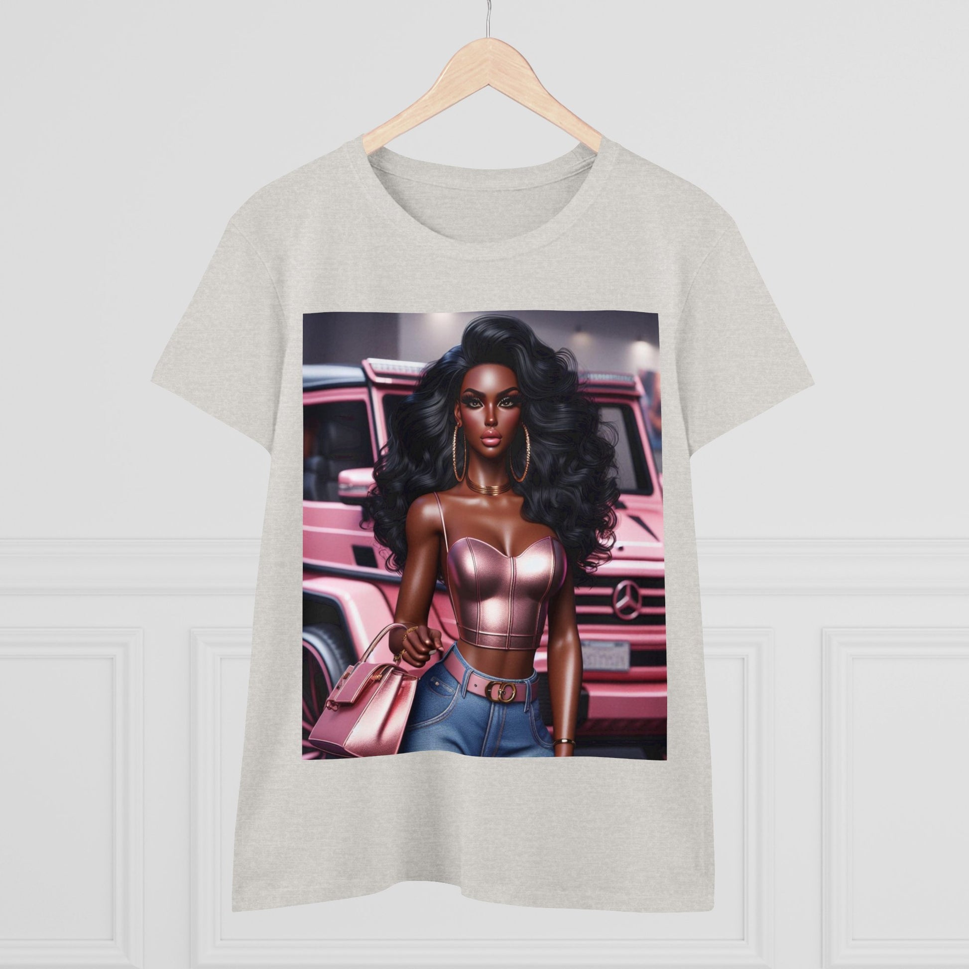 Pink Luxury T-Shirt T-Shirt Printify