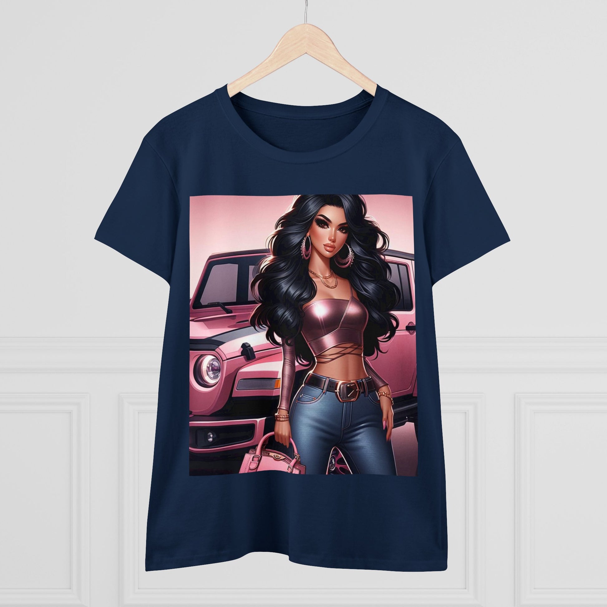 Pink Luxury T-Shirt T-Shirt Printify