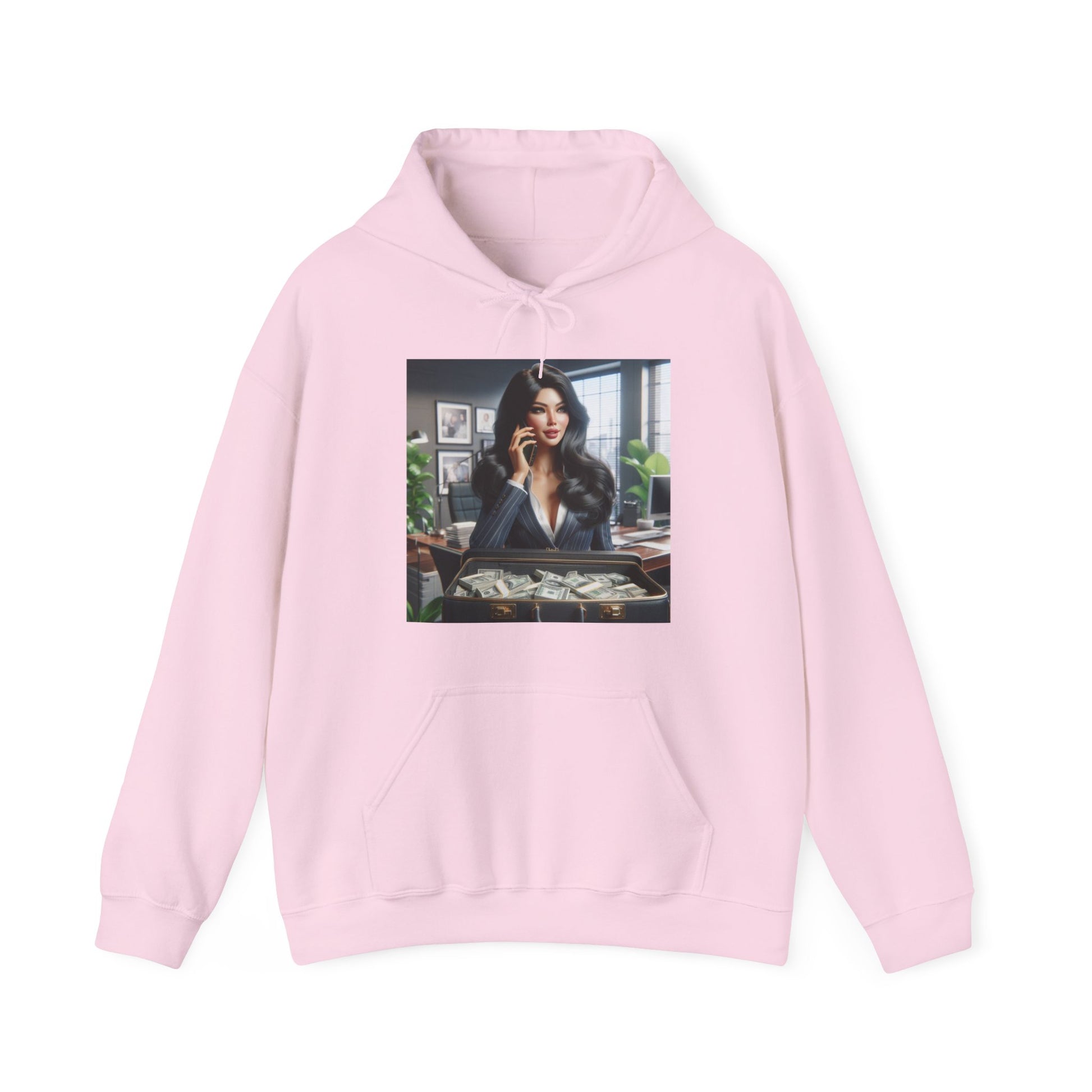 Business Deal Hoodie Hoodie Printify Light Pink S