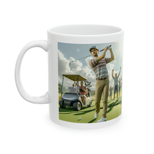 Golf Tournament Mug Mug Printify 11oz
