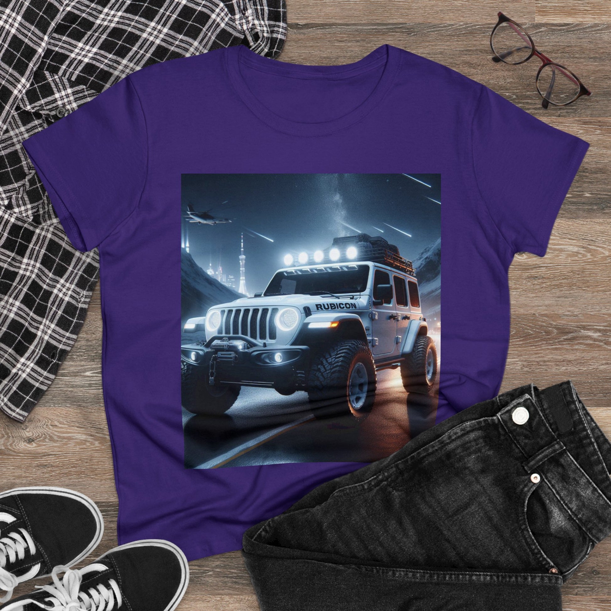 White Rubicon T-Shirt T-Shirt Printify