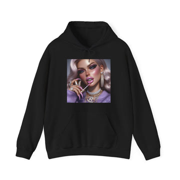 Gloss Up Hoodie Hoodie Printify Black S