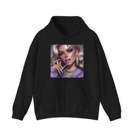 Gloss Up Hoodie Hoodie Printify Black S
