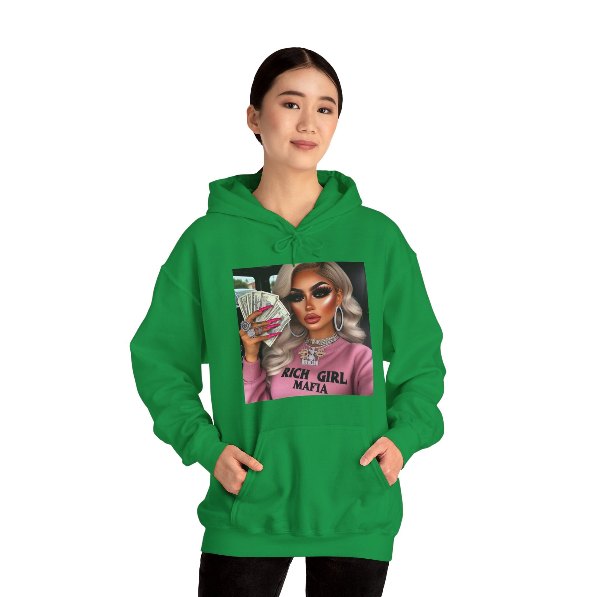 Rich Girl Mafia Hoodie Hoodie Printify