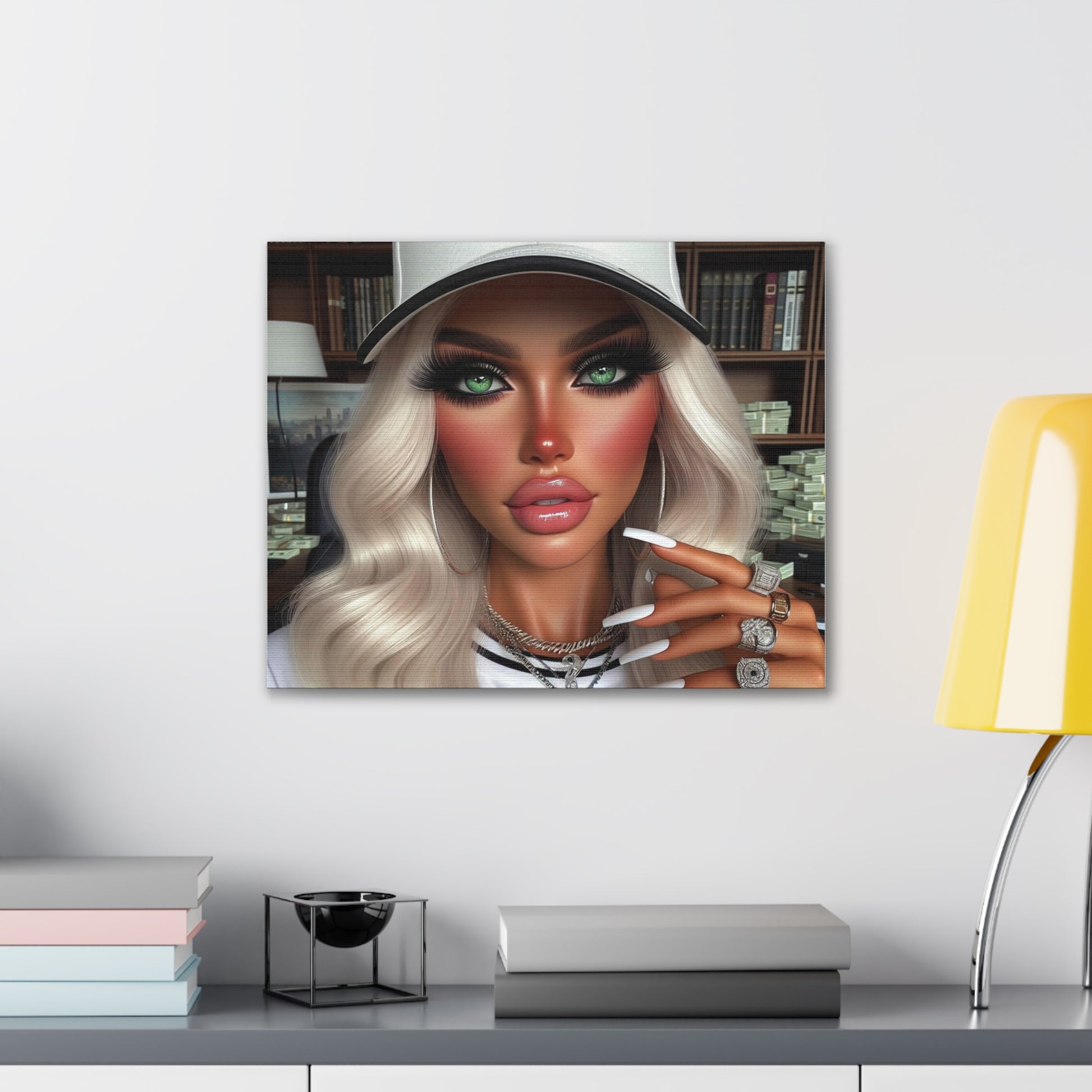 Big Money Canvas Canvas Printify 20″ x 16″ (Horizontal) 0.75''