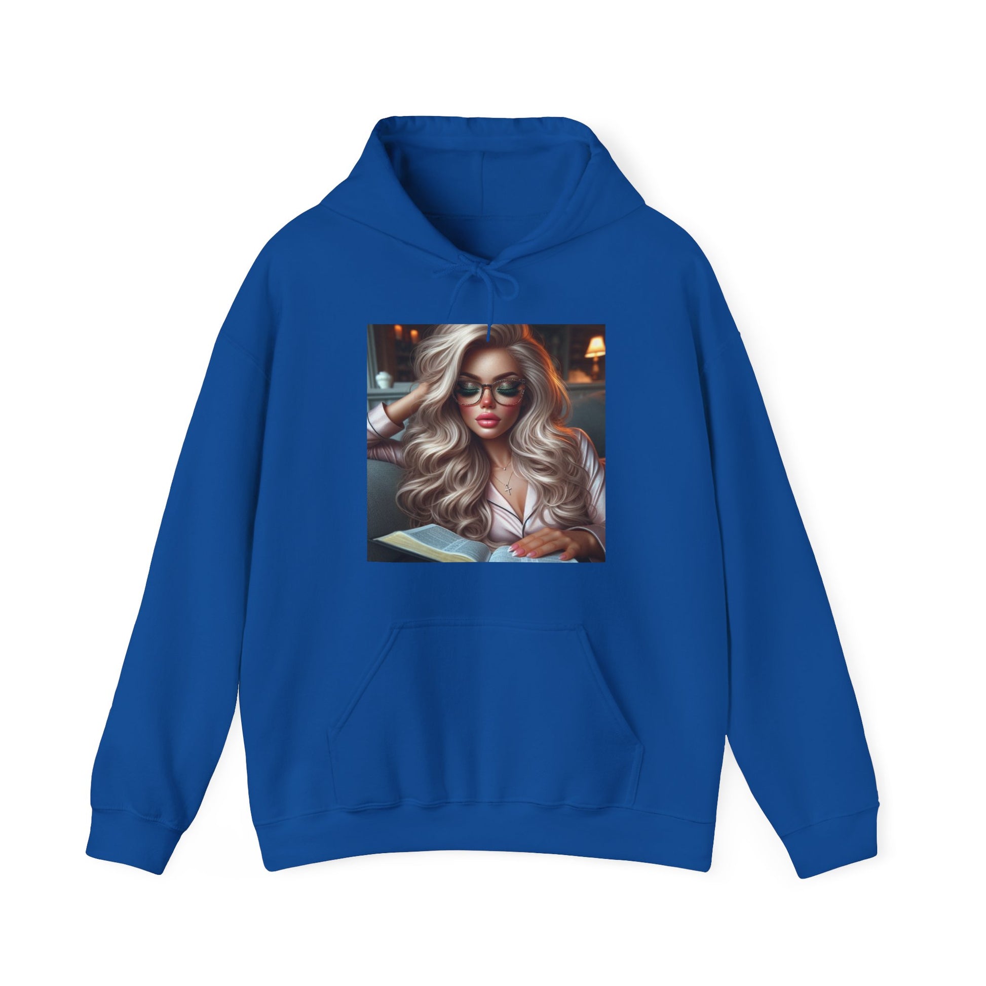 Relax and Read Hoodie Hoodie Printify Royal S