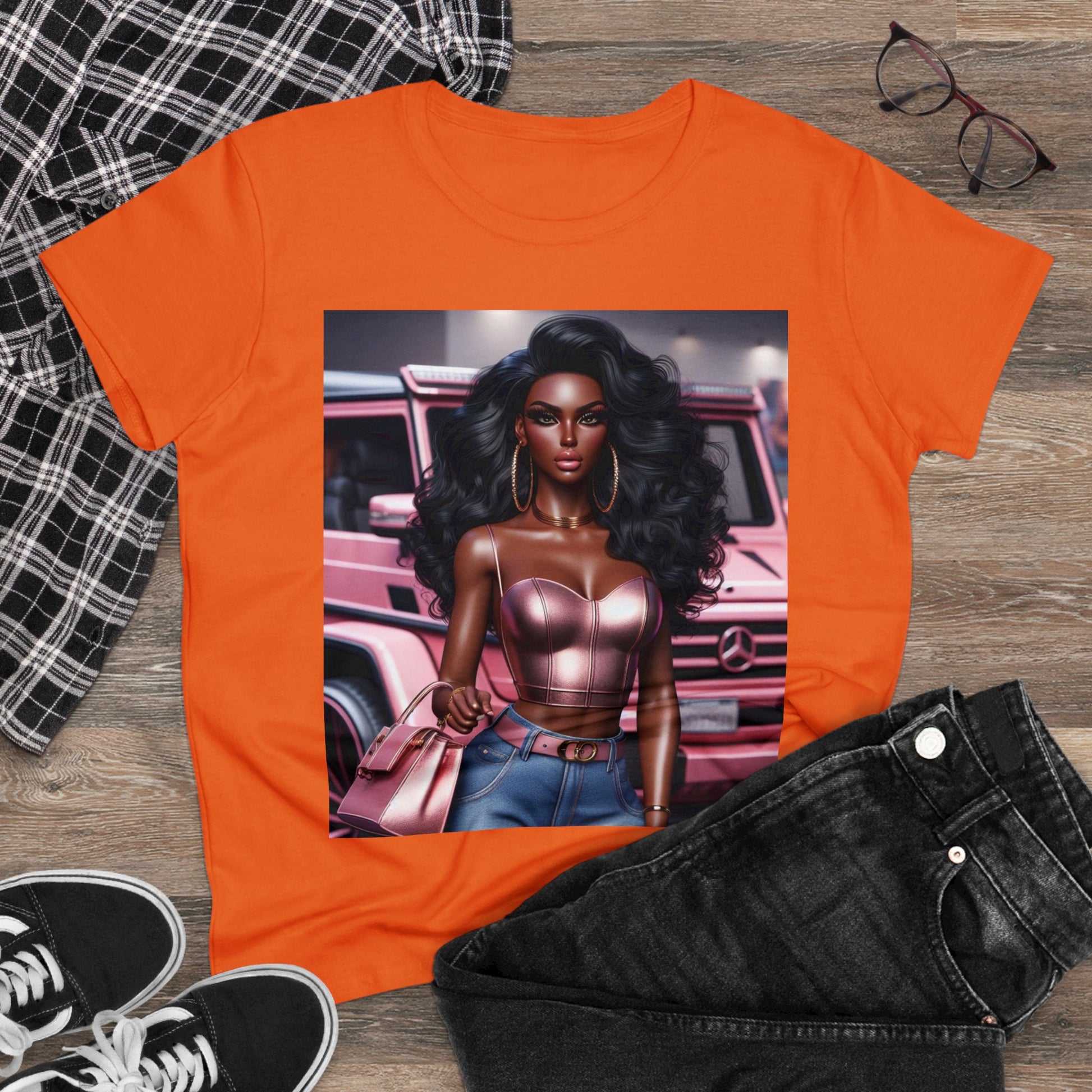 Pink Luxury T-Shirt T-Shirt Printify