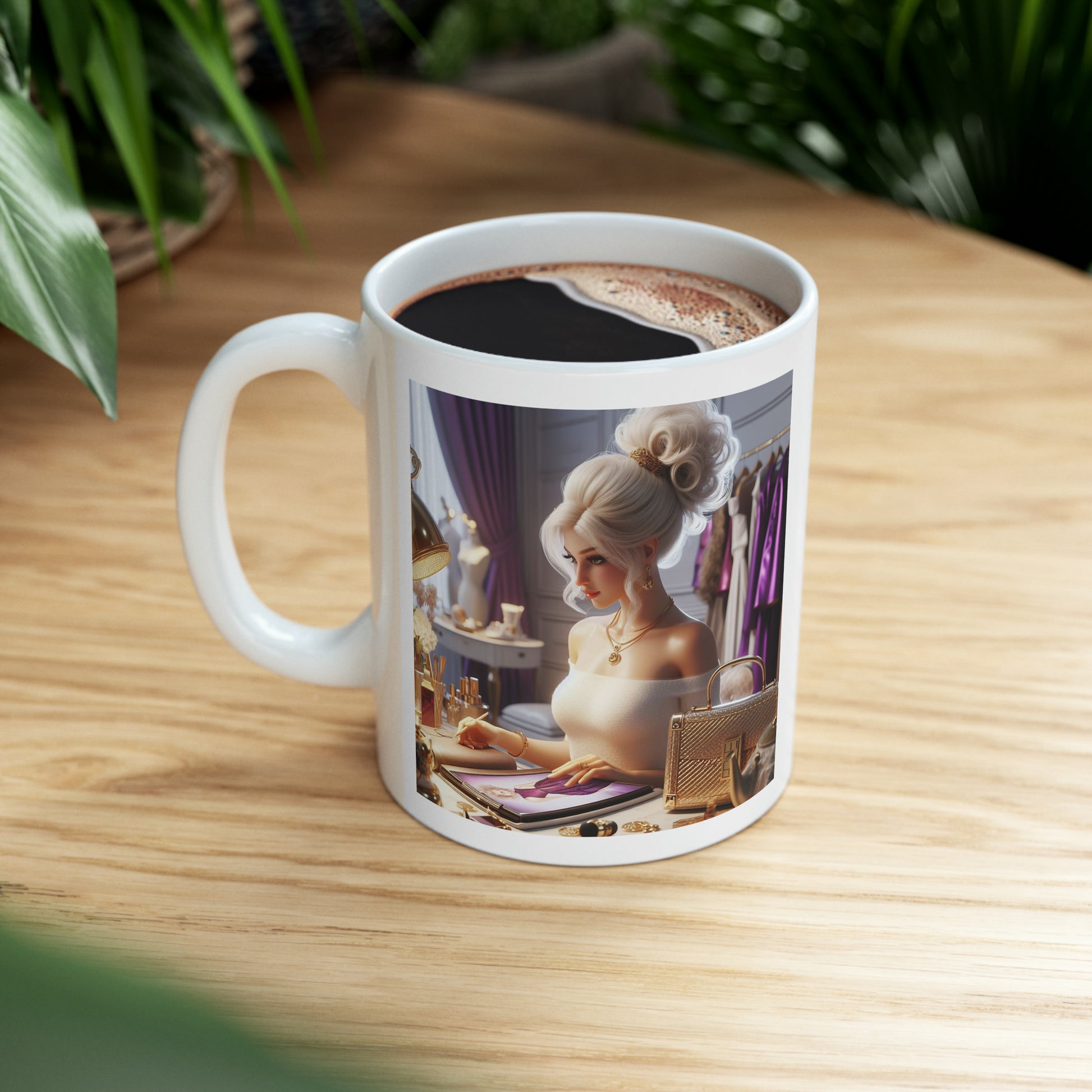 Fashion and Beauty Mug Mug Printify