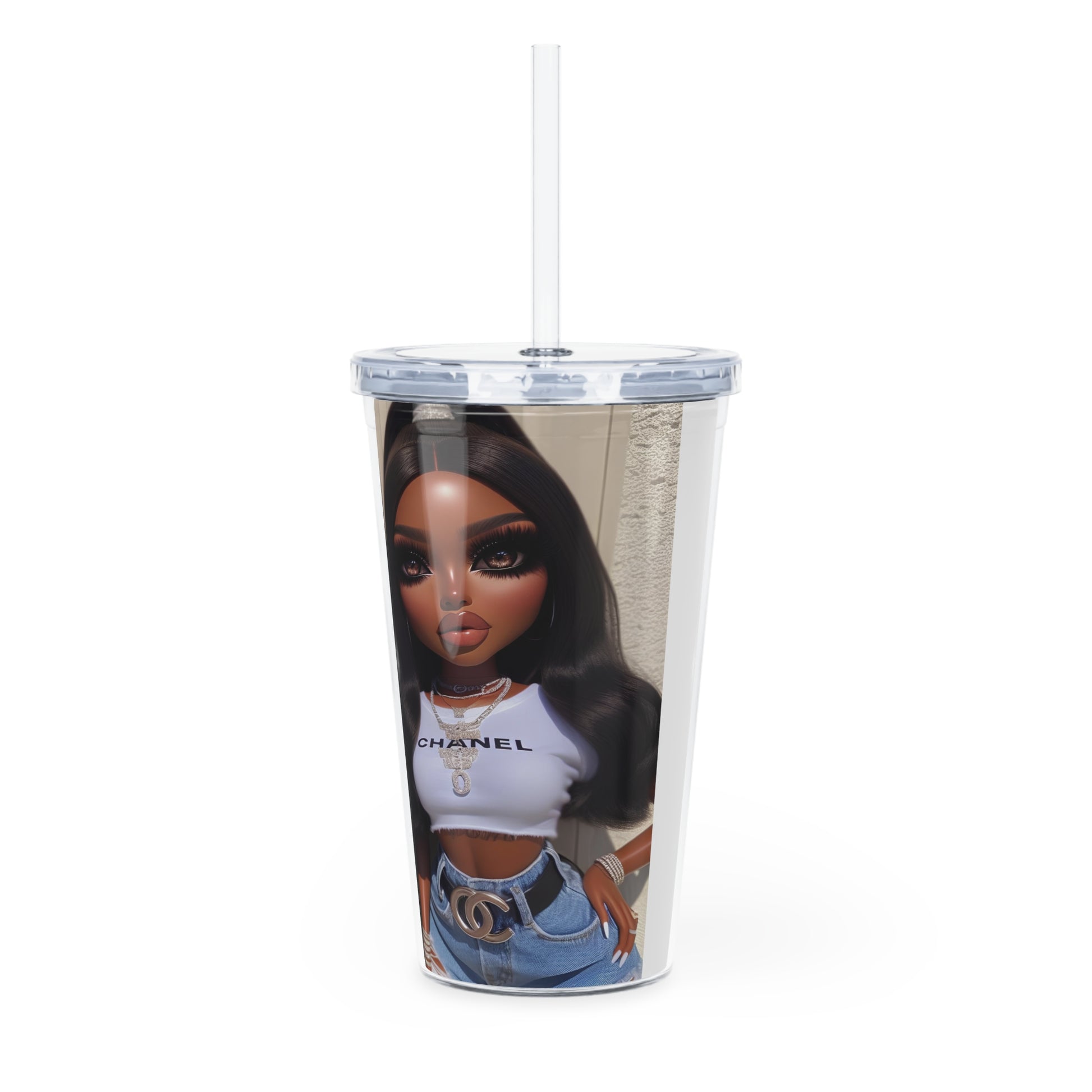 Friends Tumbler with Straw Mug Printify