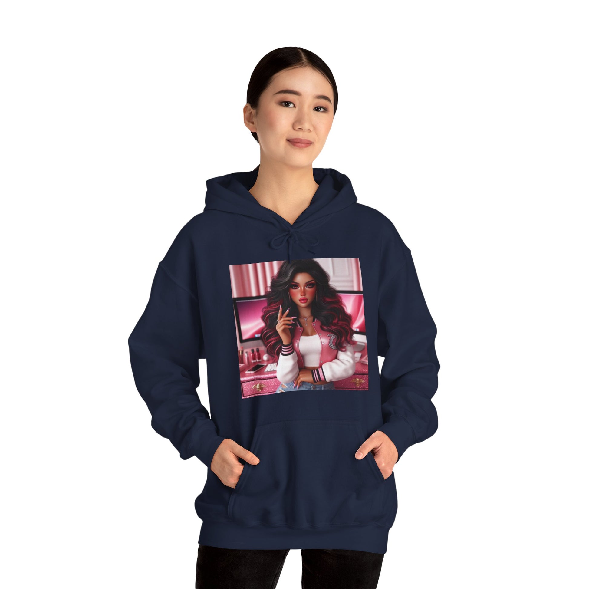 Pink Everything Hoodie Hoodie Printify