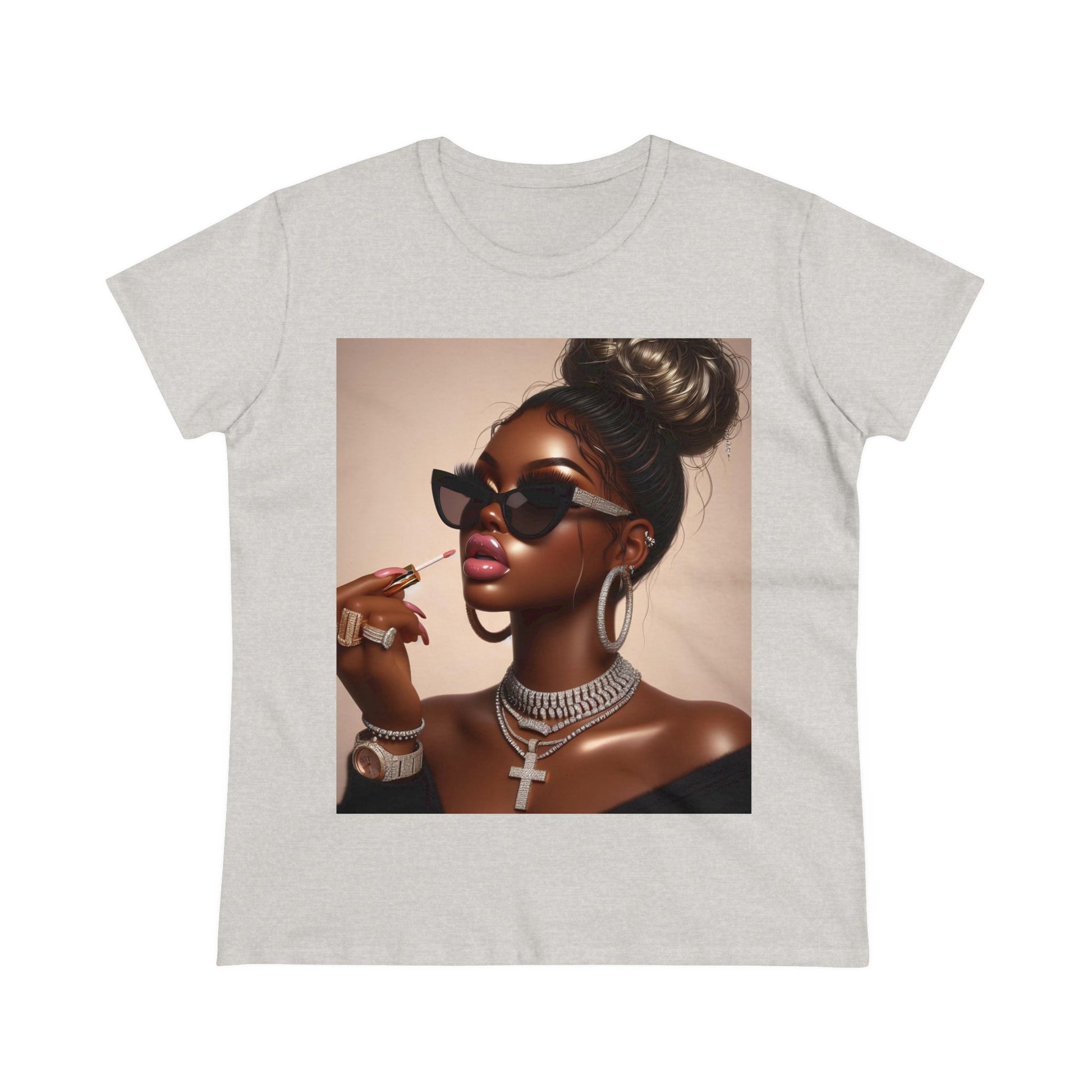 My Lip Gloss is Poppin T-Shirt T-Shirt Printify Ash S
