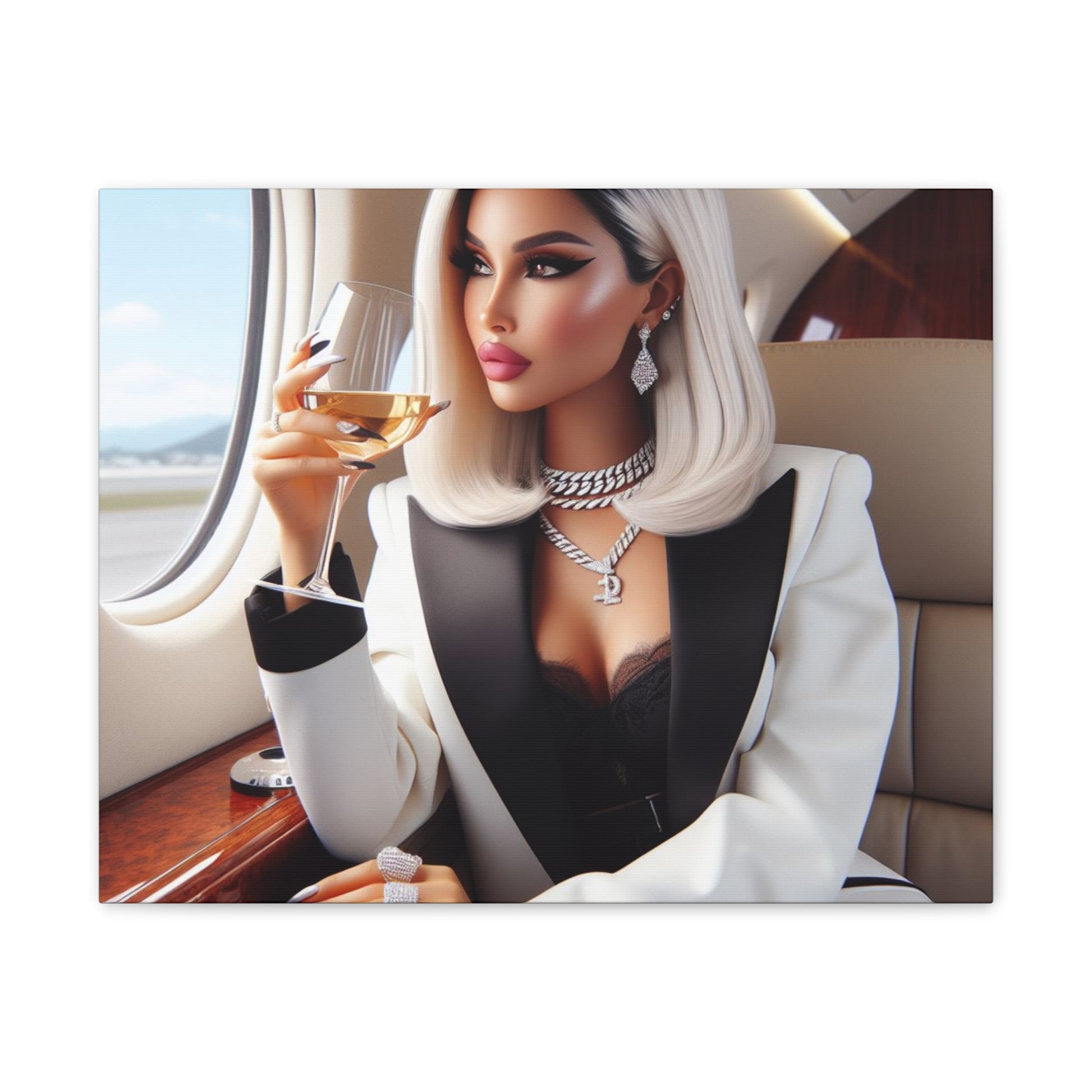 Private Business Canvas Canvas Printify