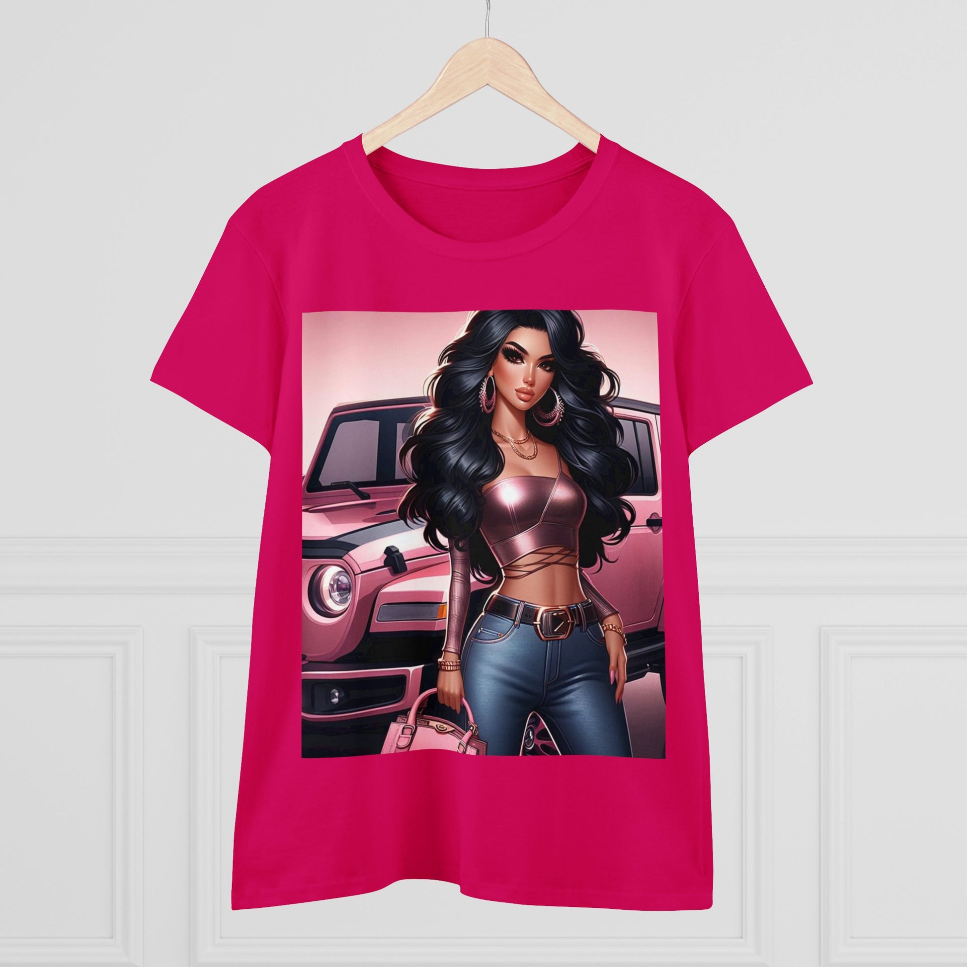 Pink Luxury T-Shirt T-Shirt Printify