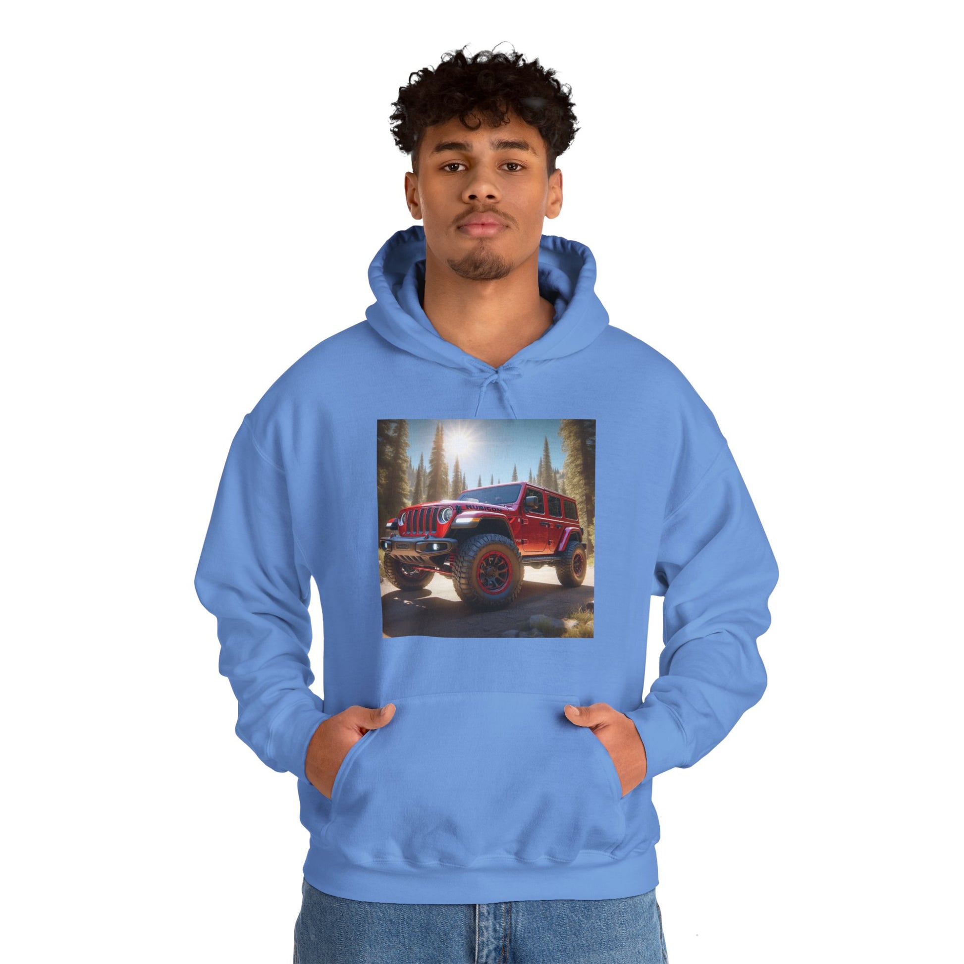 Red Rubicon Hoodie Hoodie Printify