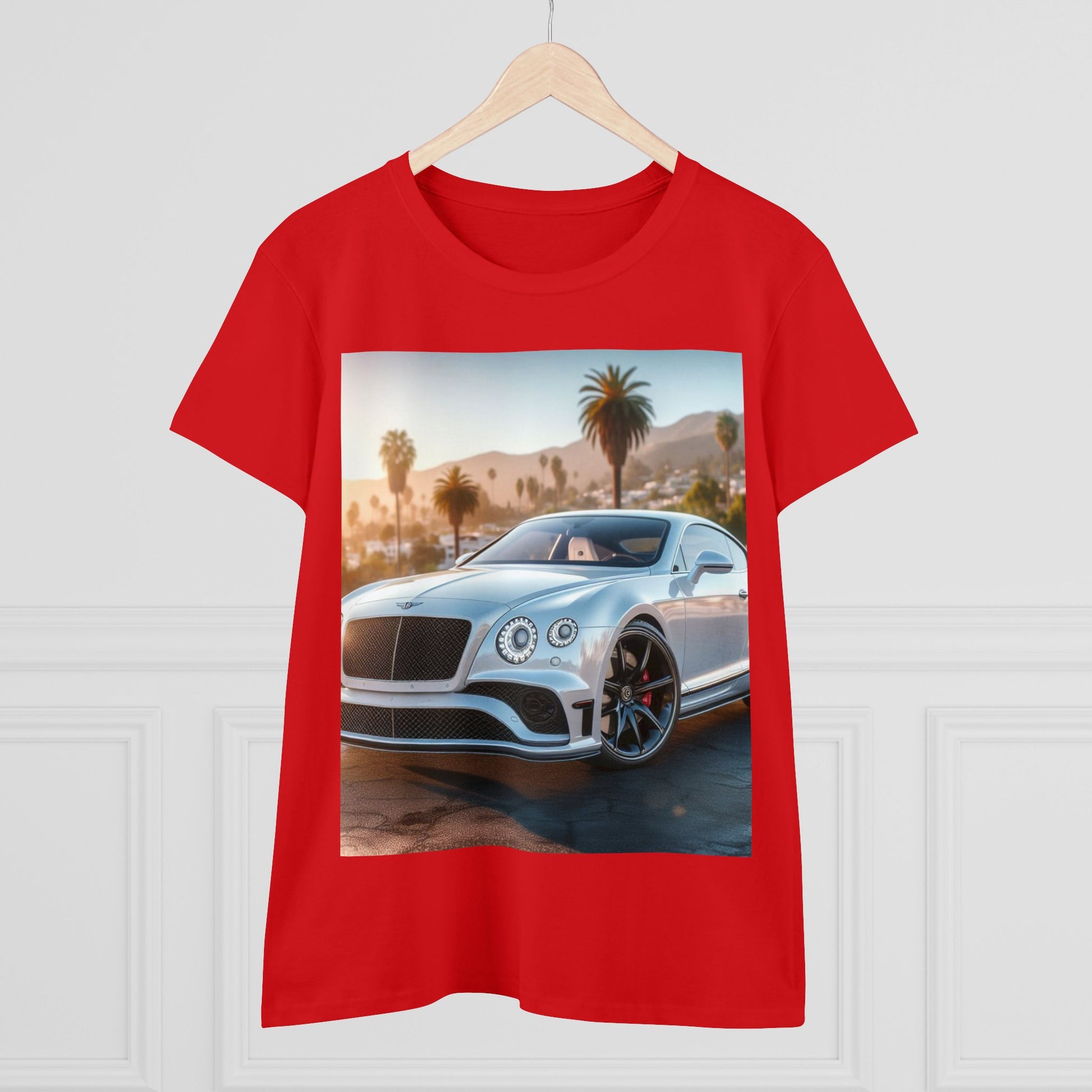 Silver Bentley T-Shirt T-Shirt Printify