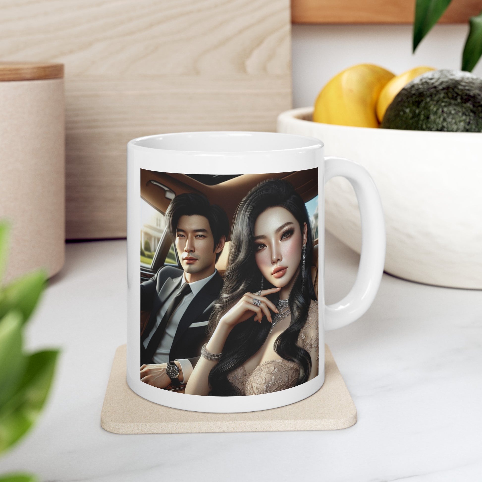 Elegant Drive Mug Mug Printify