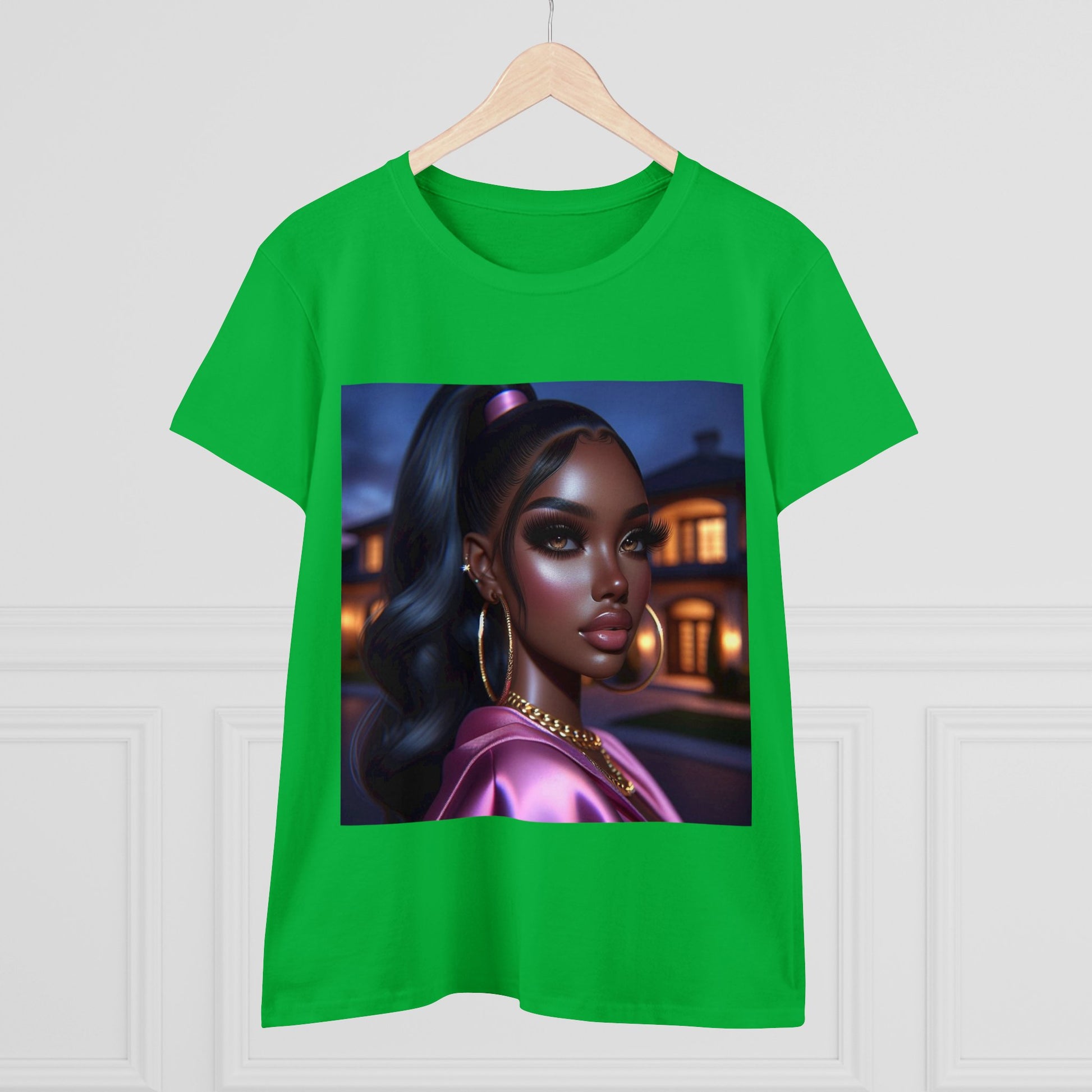 Pink at Night T-Shirt T-Shirt Printify