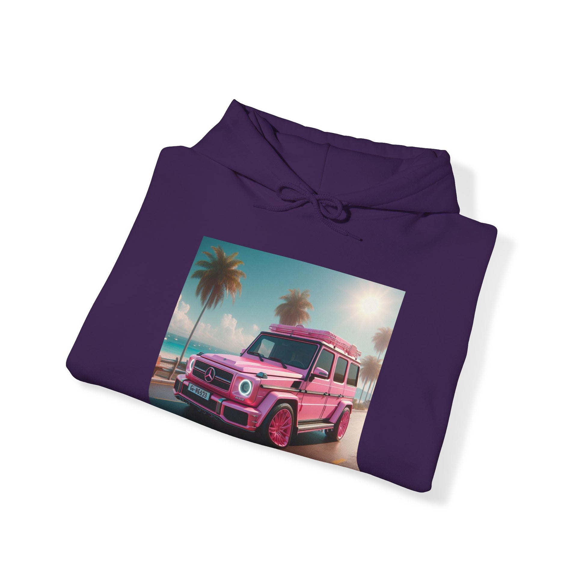 Pink G-Wagon Hoodie Hoodie Printify