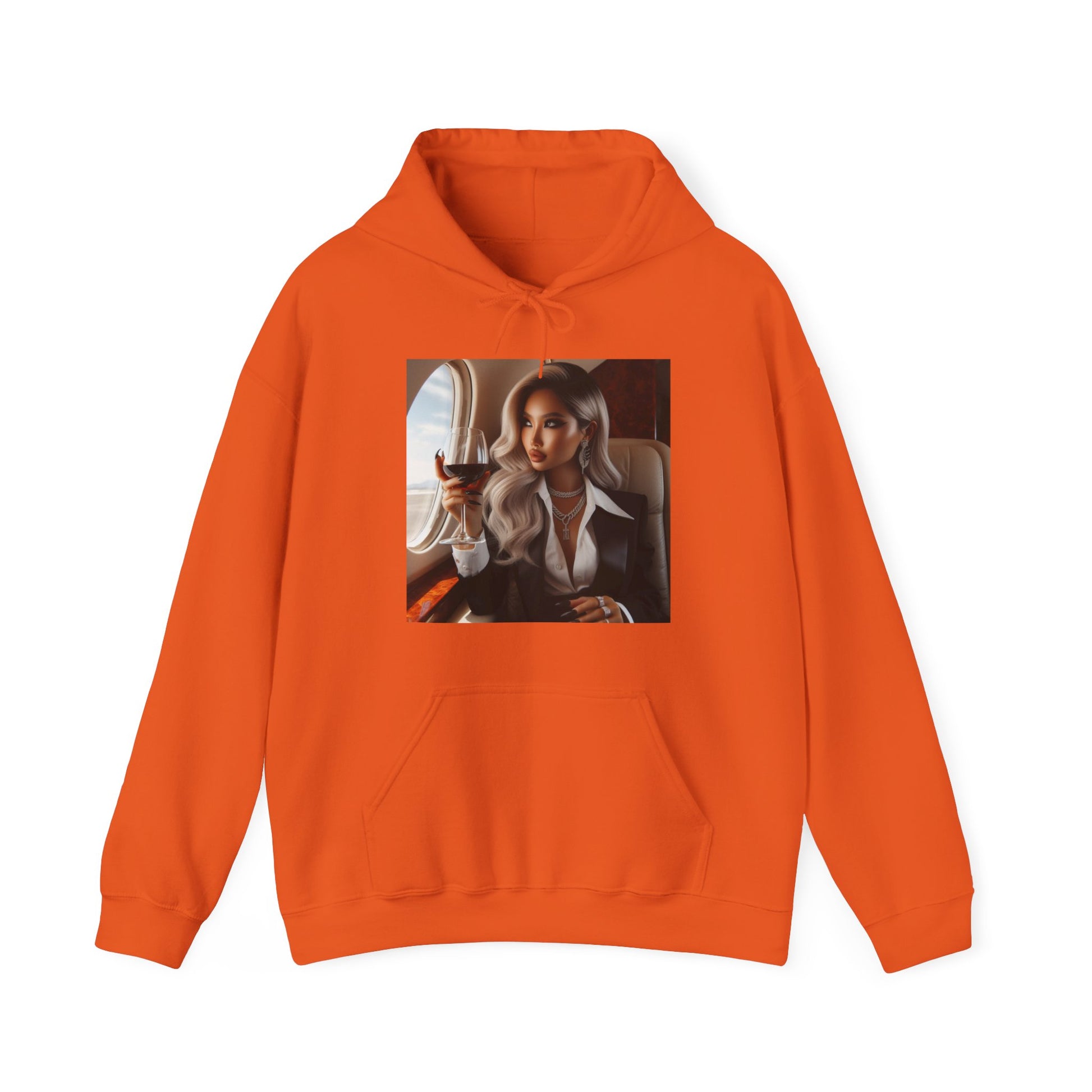 Private Business Hoodie Hoodie Printify Orange S